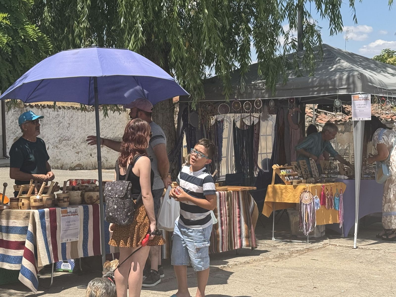 Mercado productos artesanales Rollán