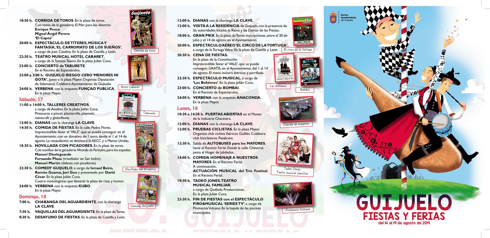 Programa Fiestas Guijuelo 2019 1