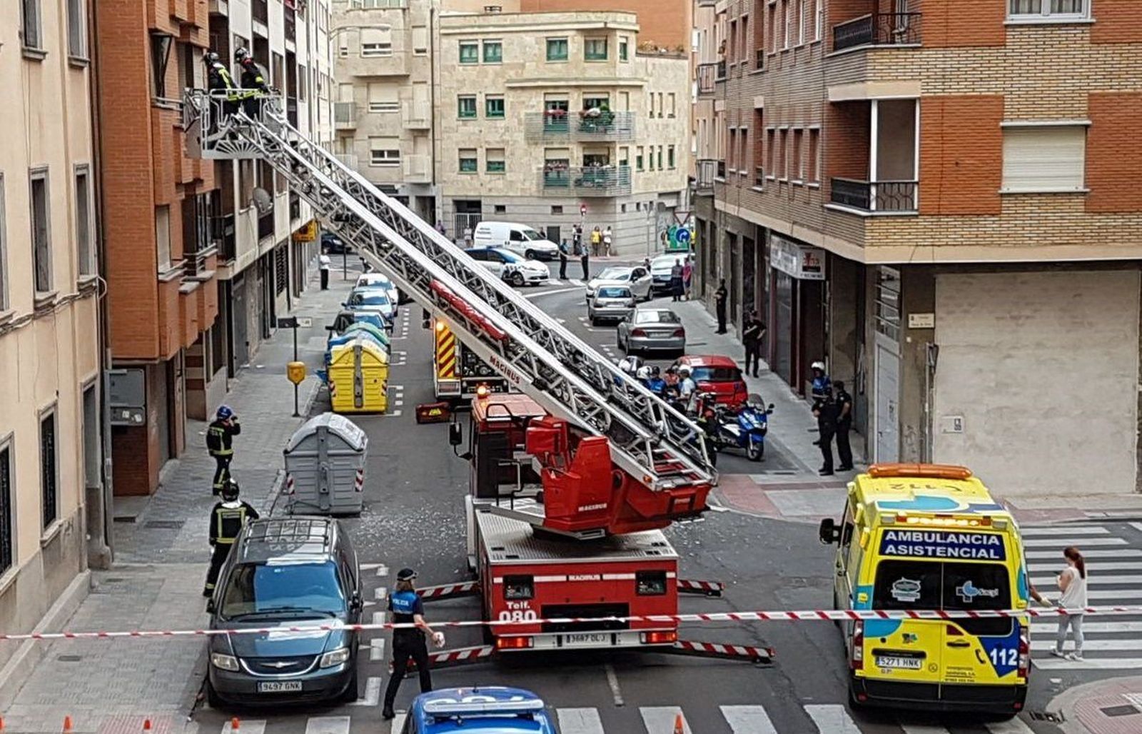 Un herido leve después de una explosión de una caldera en la calle Mallorca Un herido leve después de una explosión de una caldera en la calle Mallorca