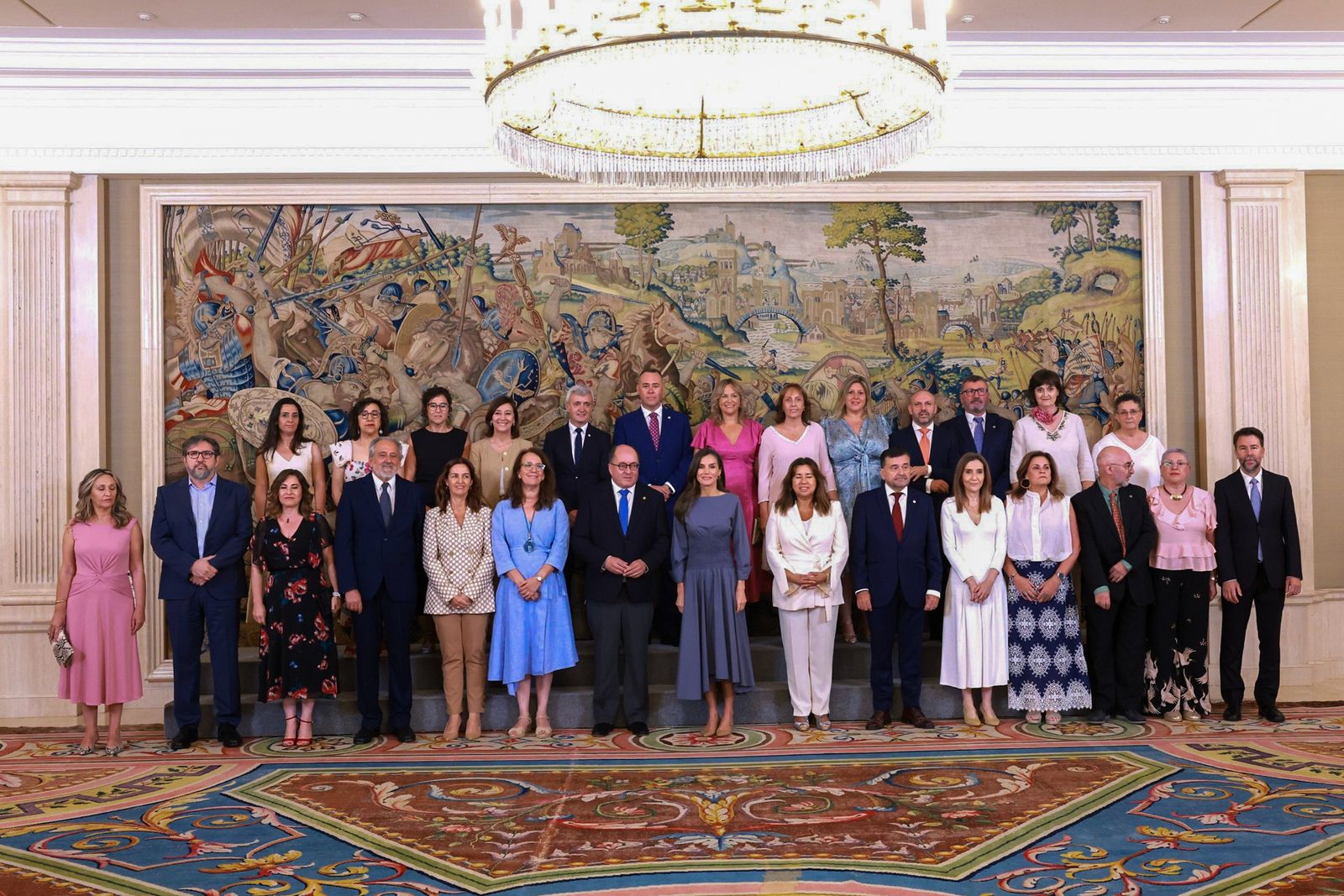 La reina Letizia recibe a Proyecto Hombre
