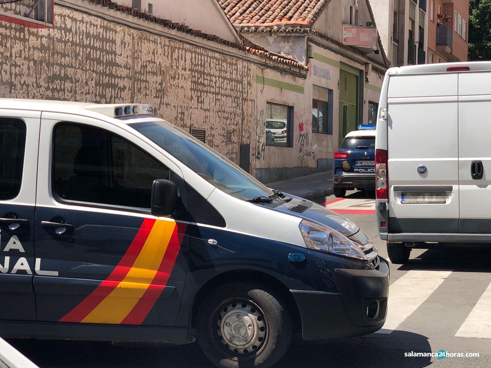 Una pelea en la calle Murcia moviliza a los agentes de la Policía Nacional