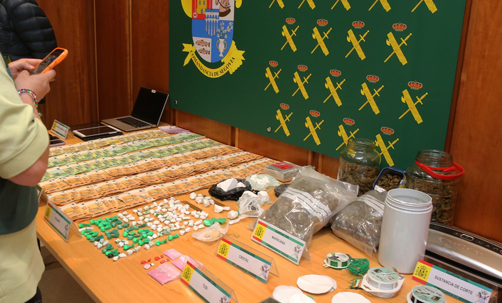 La Subdelegación del Gobierno informa sobre una operación de la Guardia Civil de Segovia