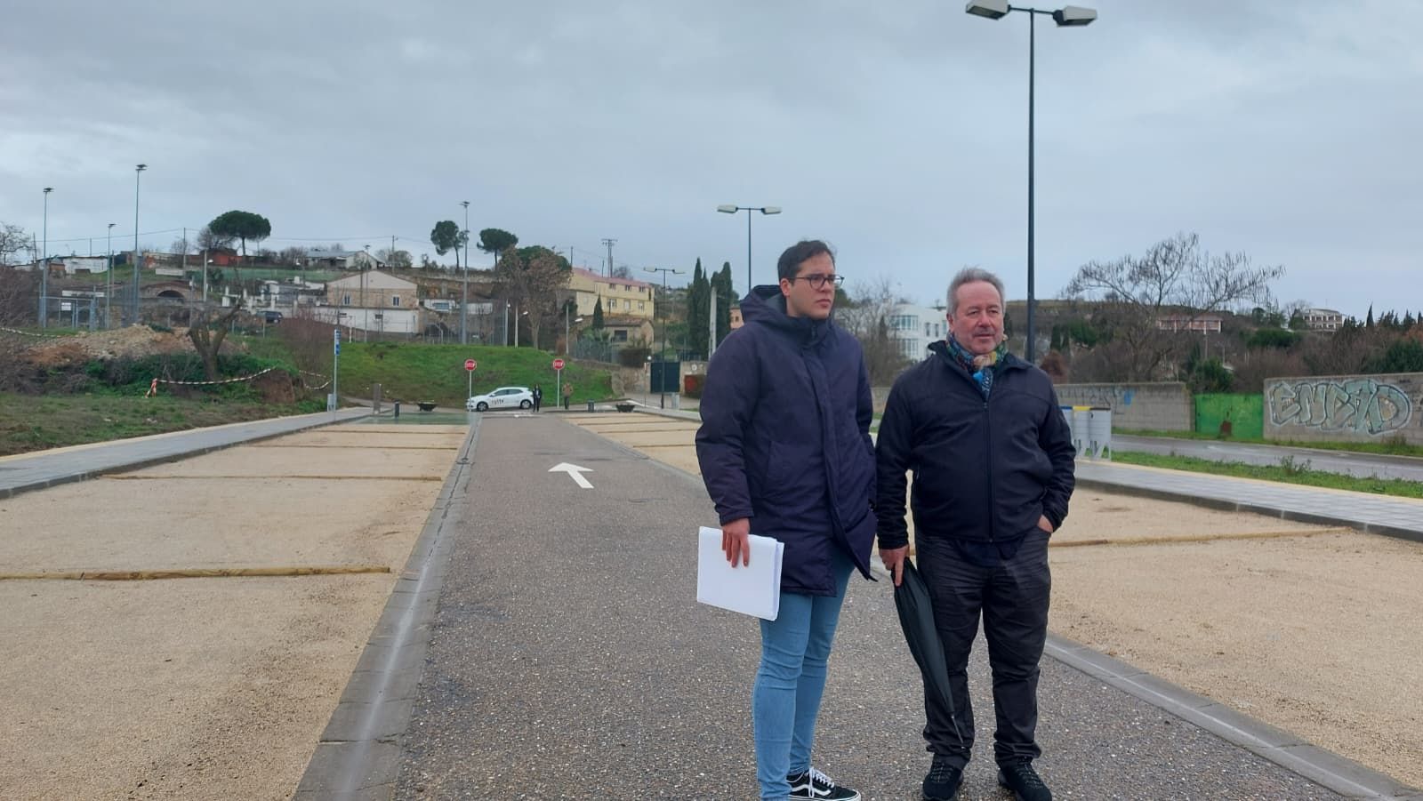 Nuevo aparcamiento para caravanas en Los Pelambres