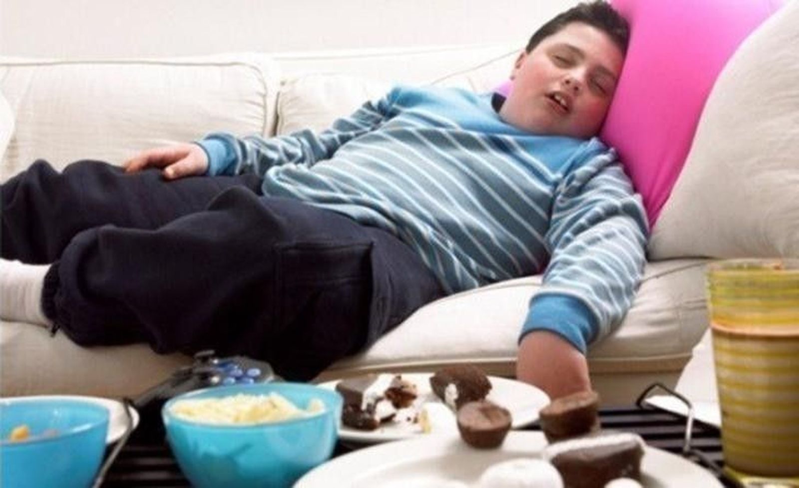 "Comer sano es divertido pero la obesidad infantil no"