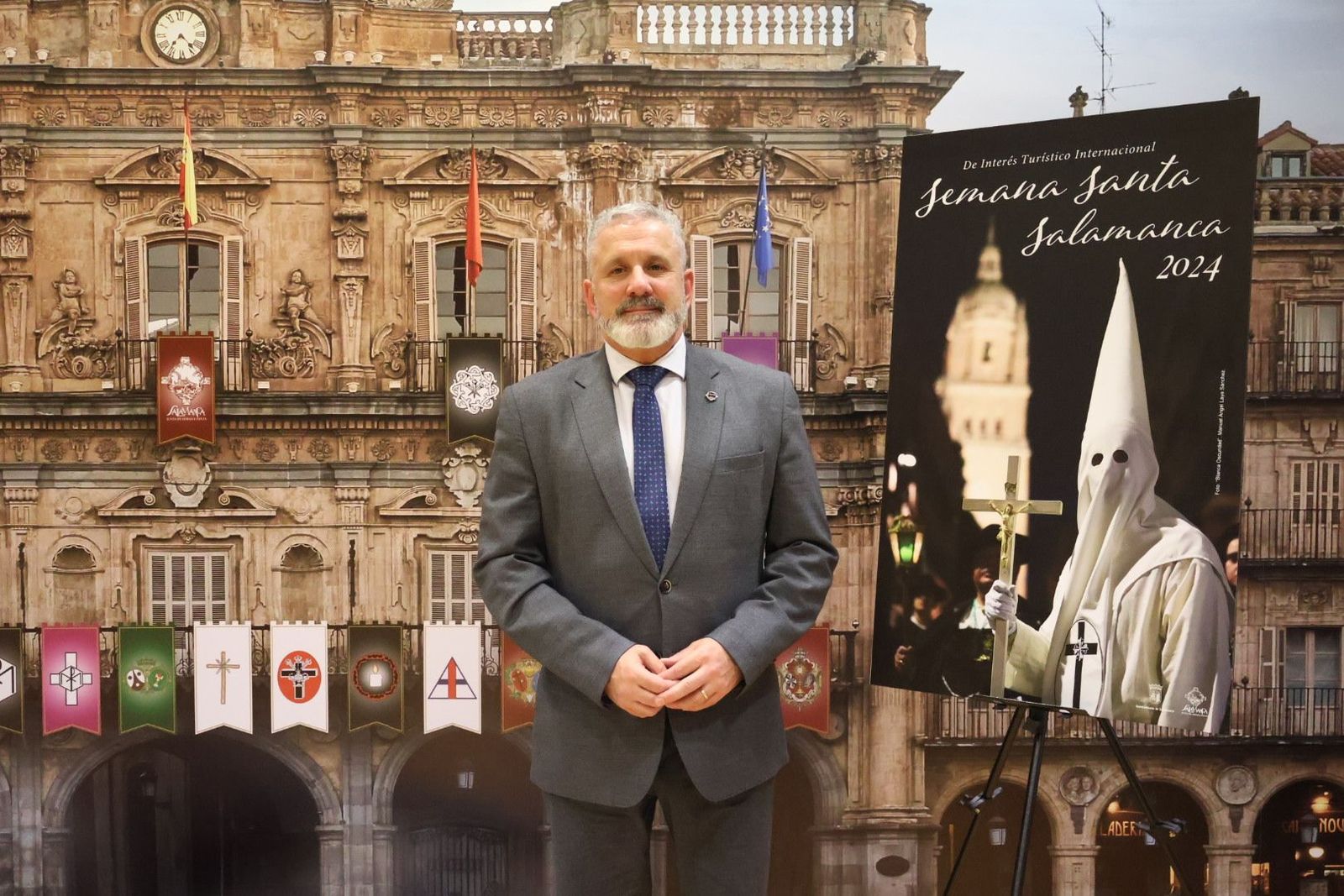 Francisco Hernández, presidente de la Junta de Semana Santa