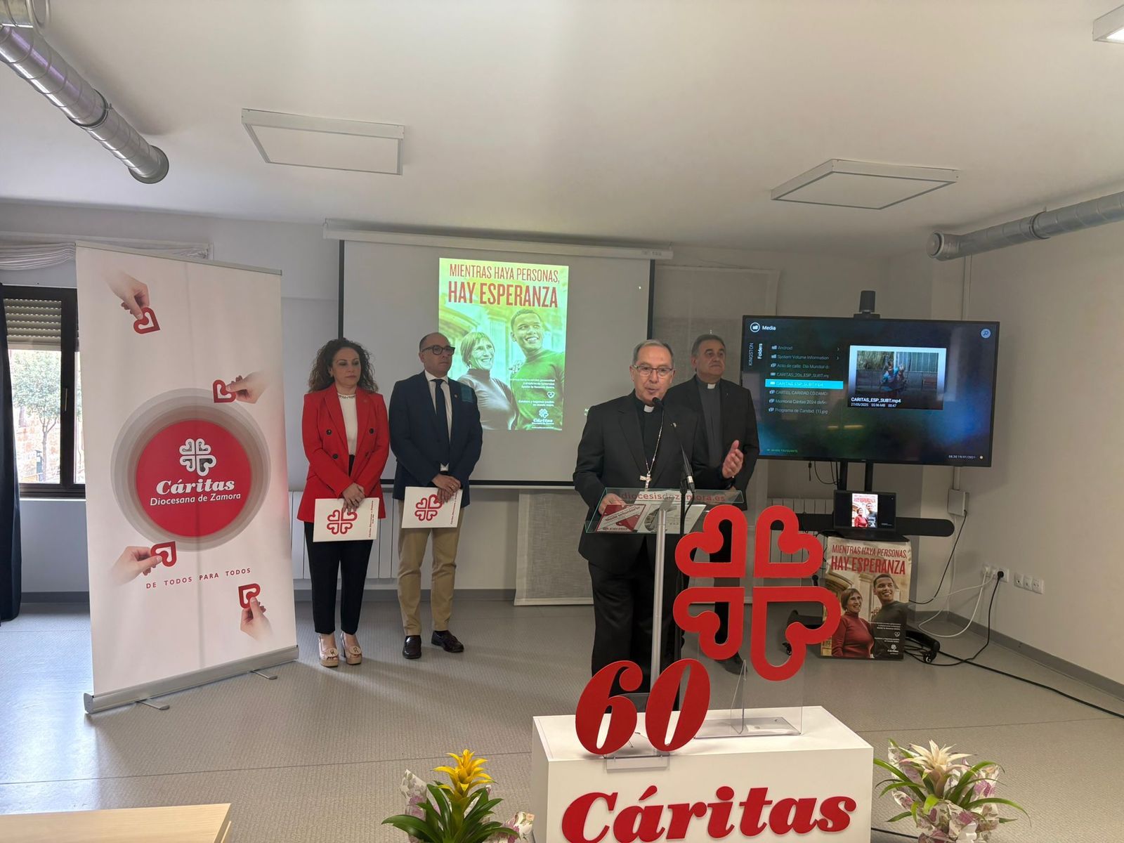 Presentación del balance de Cáritas