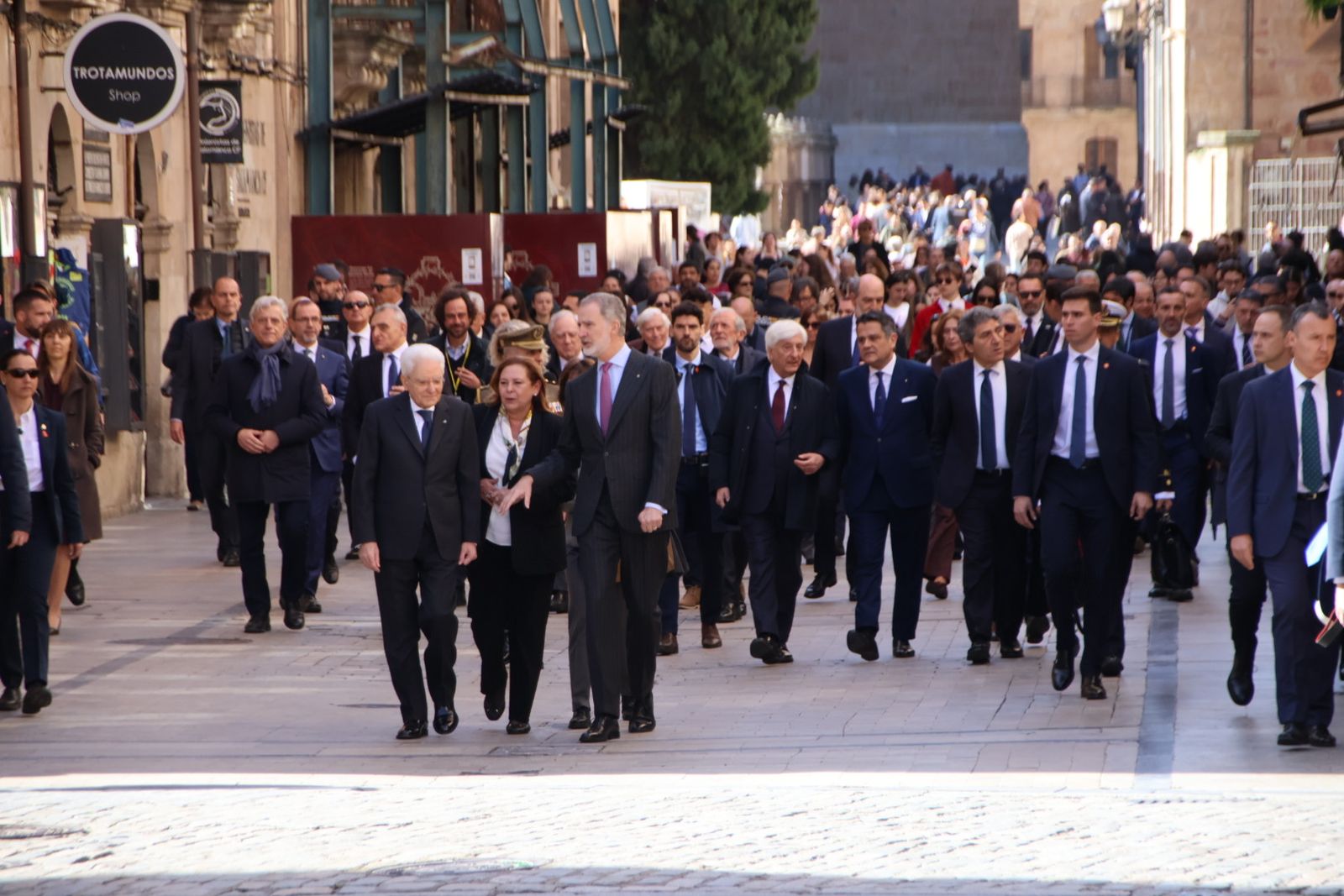 Investidura de Sergio Mattarella como doctor 'honoris causa' de la USAL con la presencia del Rey Felipe VI