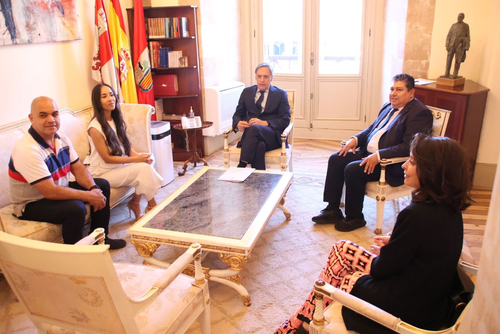 Reunión con el Círculo Hispanoamericano de Salamanca