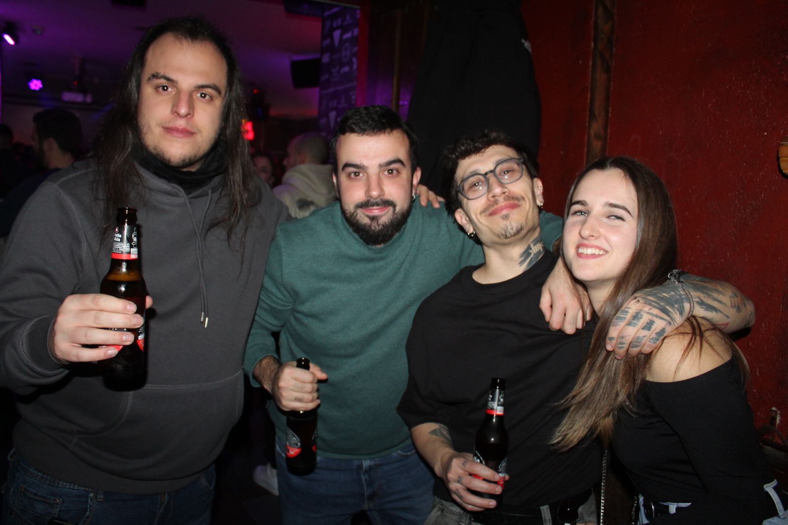 Salamanca de noche, sabado 27 de noviembre