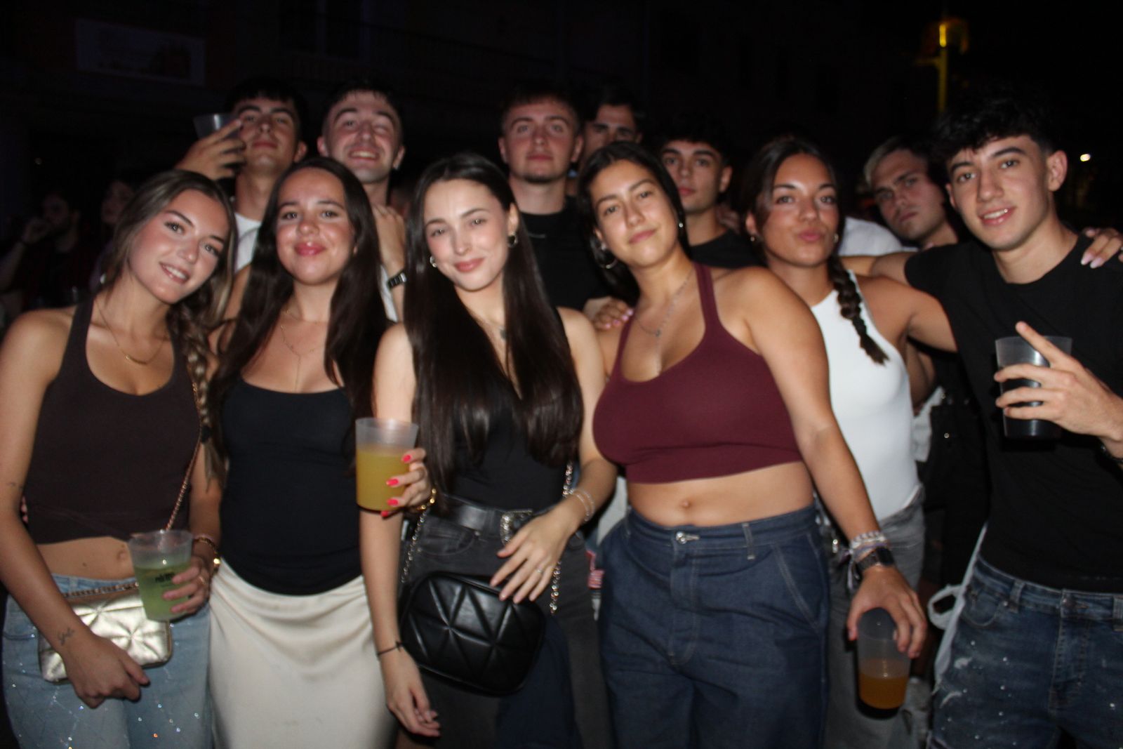 Salamanca de noche, sábado 16 de agosto