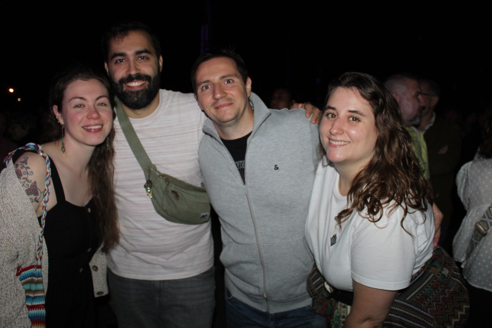 Salamanca de noche, sábado 30 de agosto