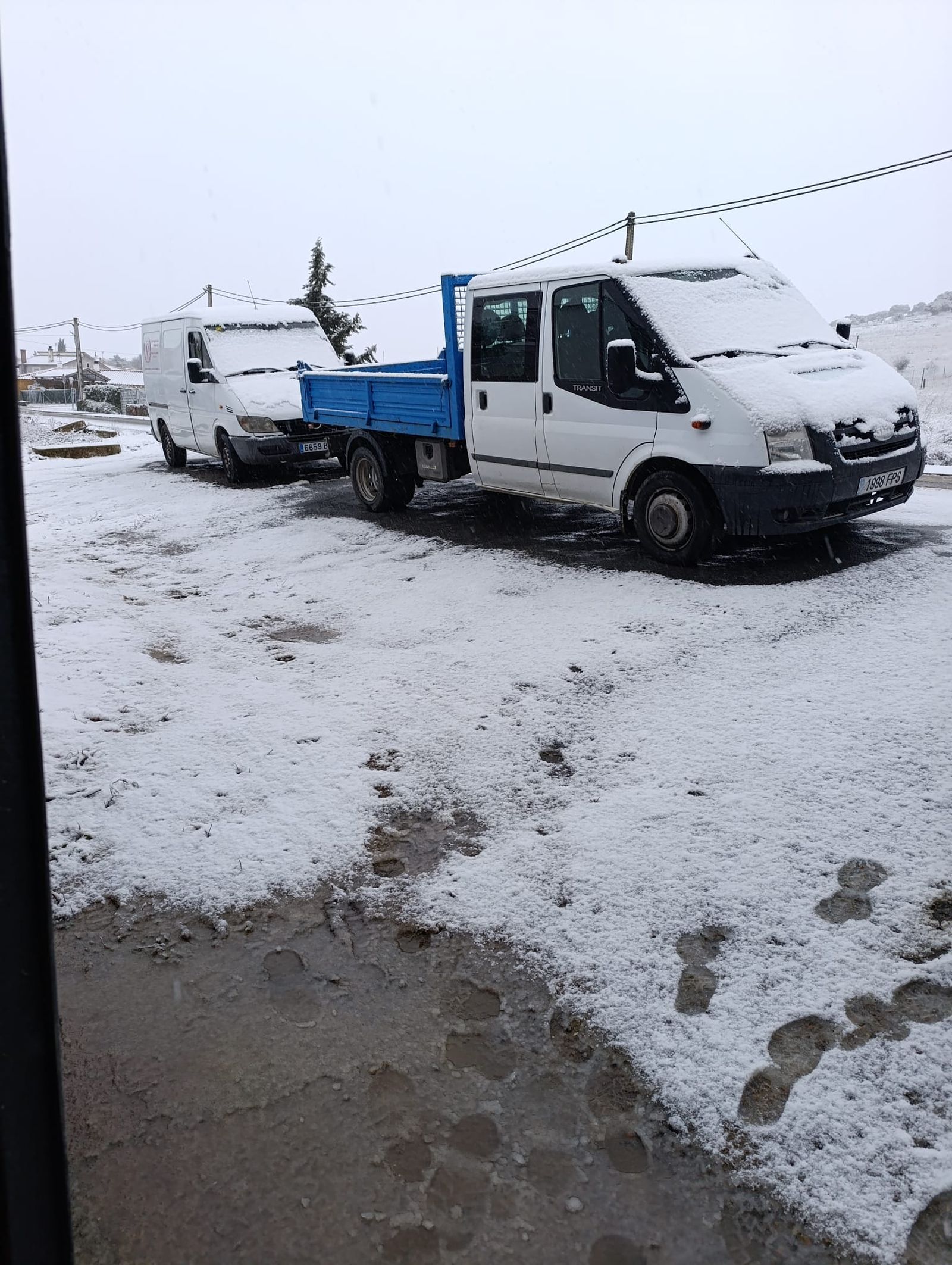 Nieve en Horcajo Medianero