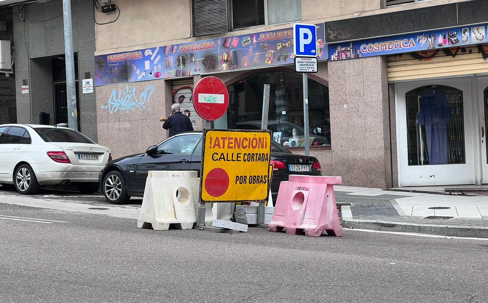 Cortes de tráfico. Foto S24H