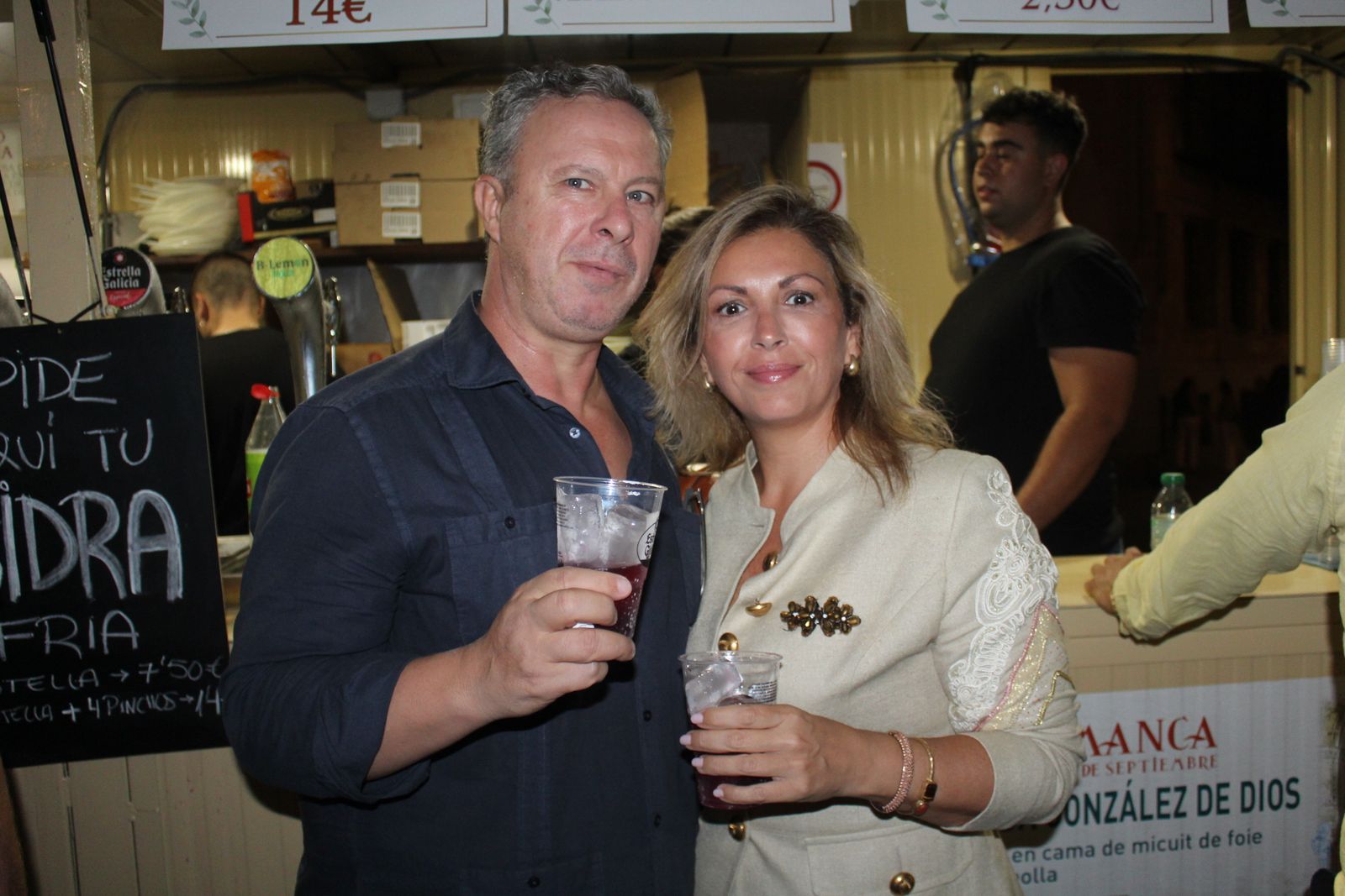 Ambiente en la Feria de Día en la tarde de este