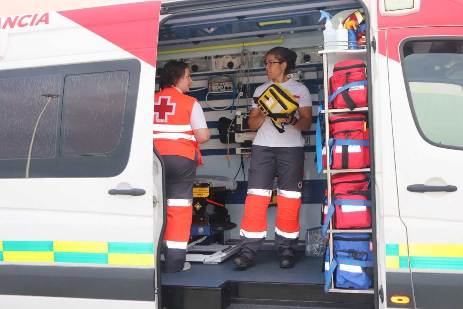 Cruz Roja en San Pedro