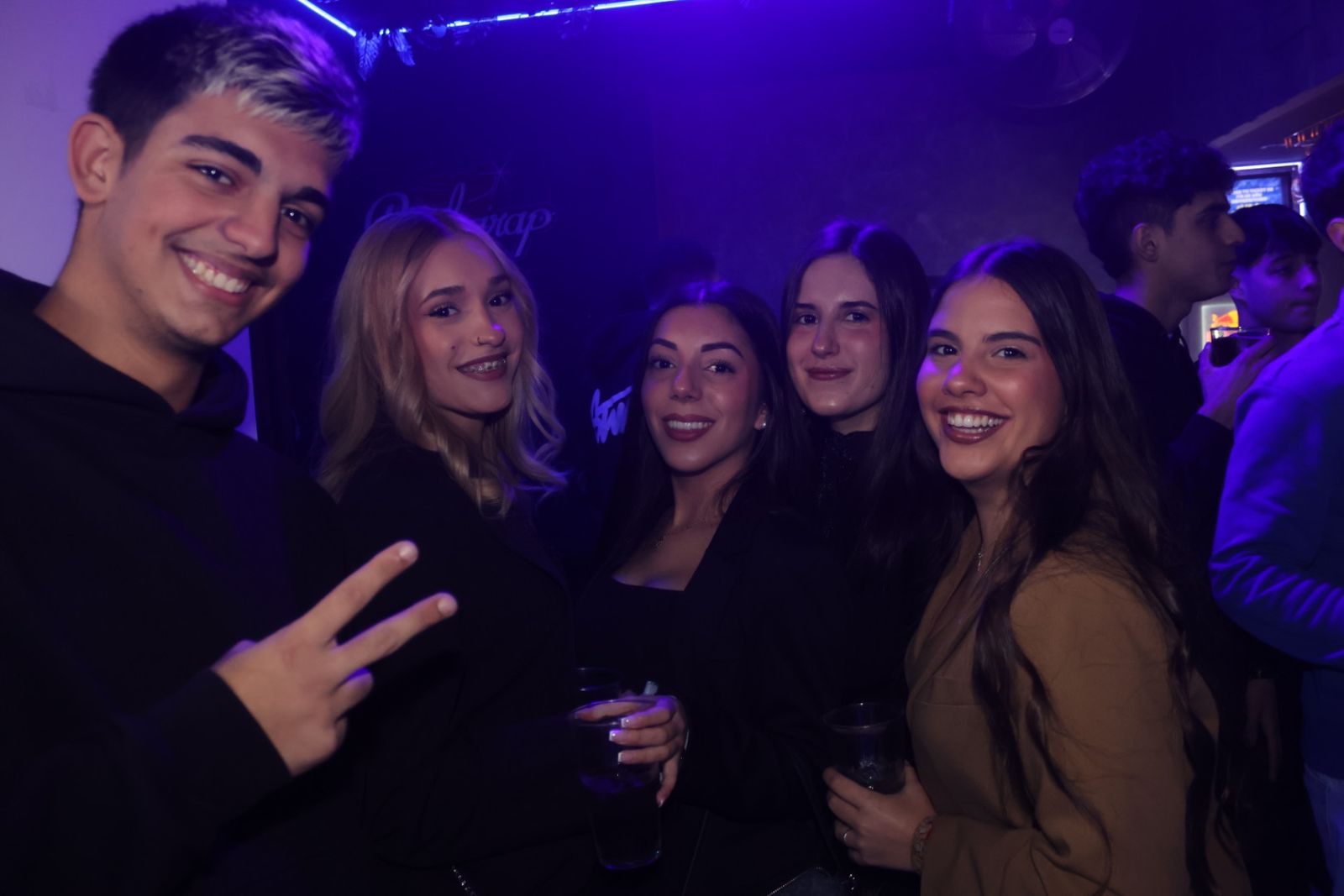 Salamanca de noche, sábado 17 de enero