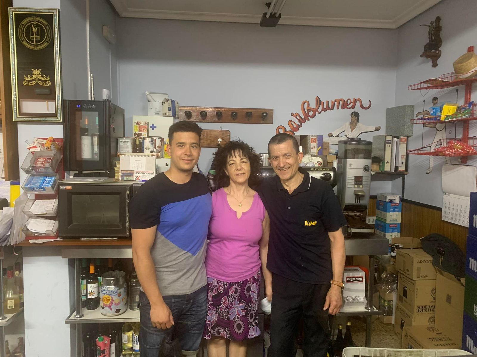 La familia del Blumen se despide