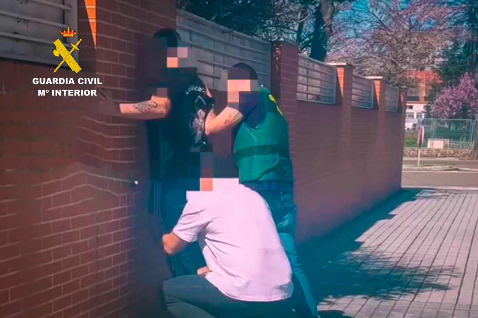 Operación Guardia Civil en Guijuelo