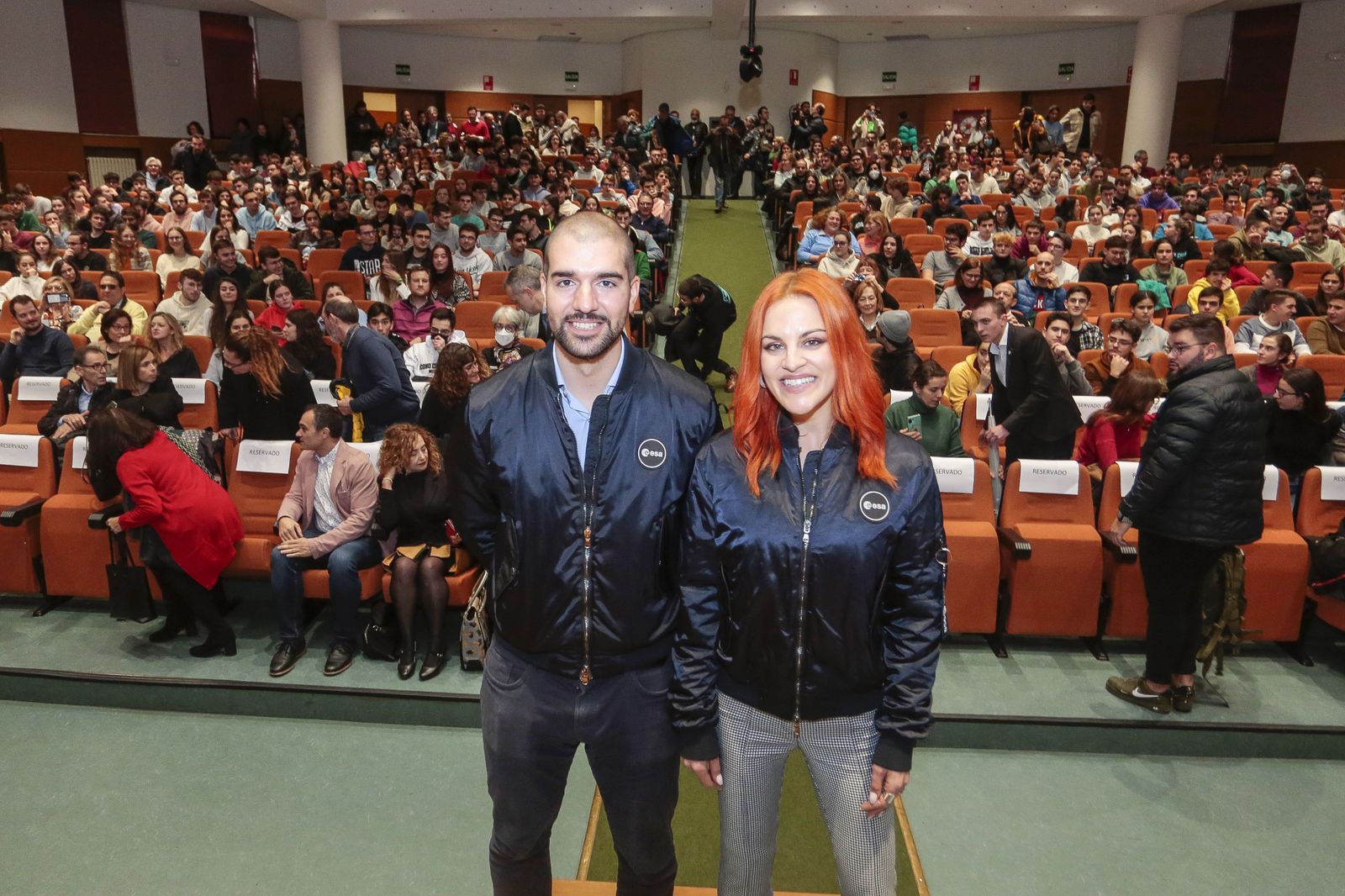 Los astronautas Sara García y Pablo Álvarez, Premio Castilla y León de Ciencias Sociales y Humanidades 2024 | Agencia ICAL