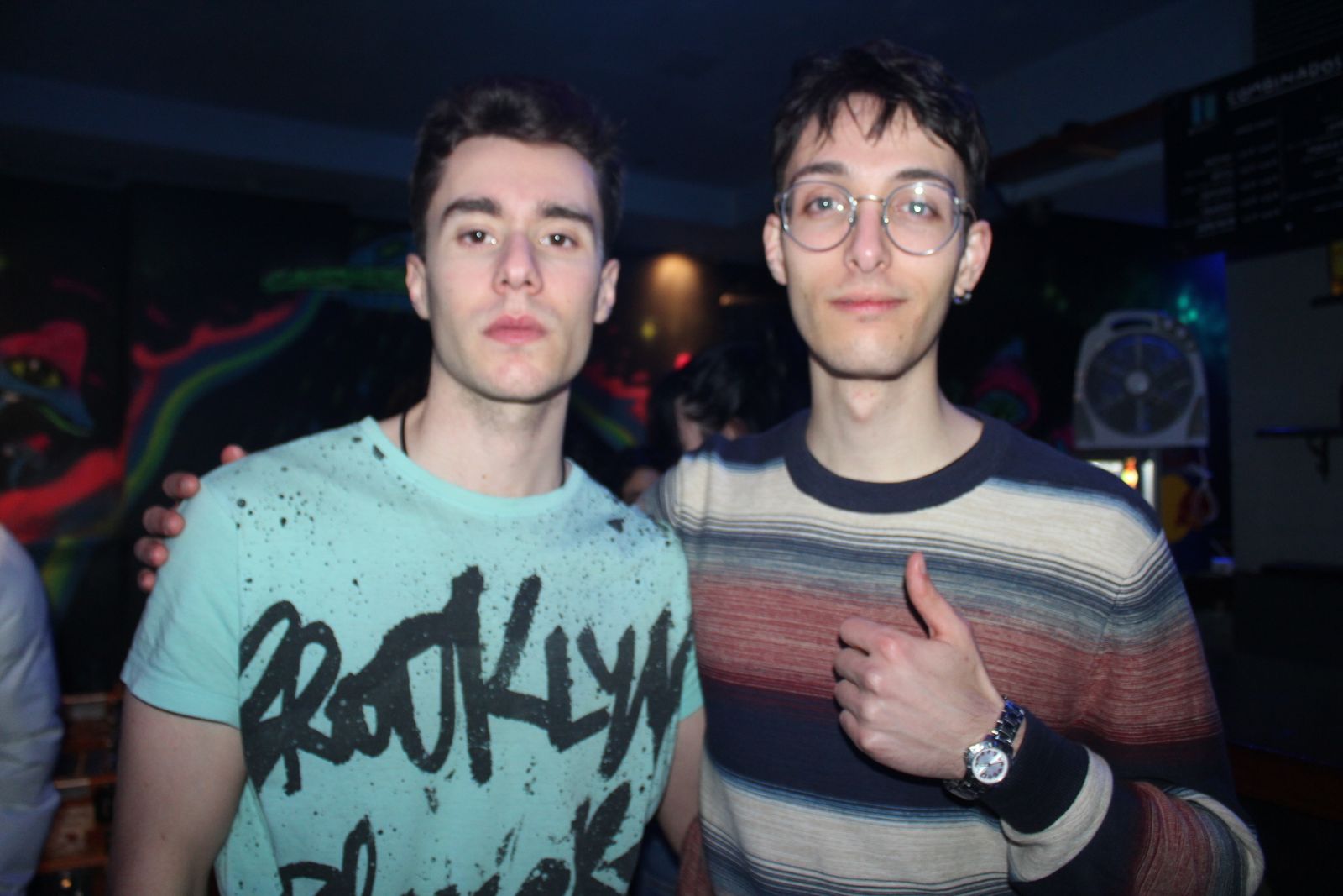 Salamanca de noche, sabado 24 de enero