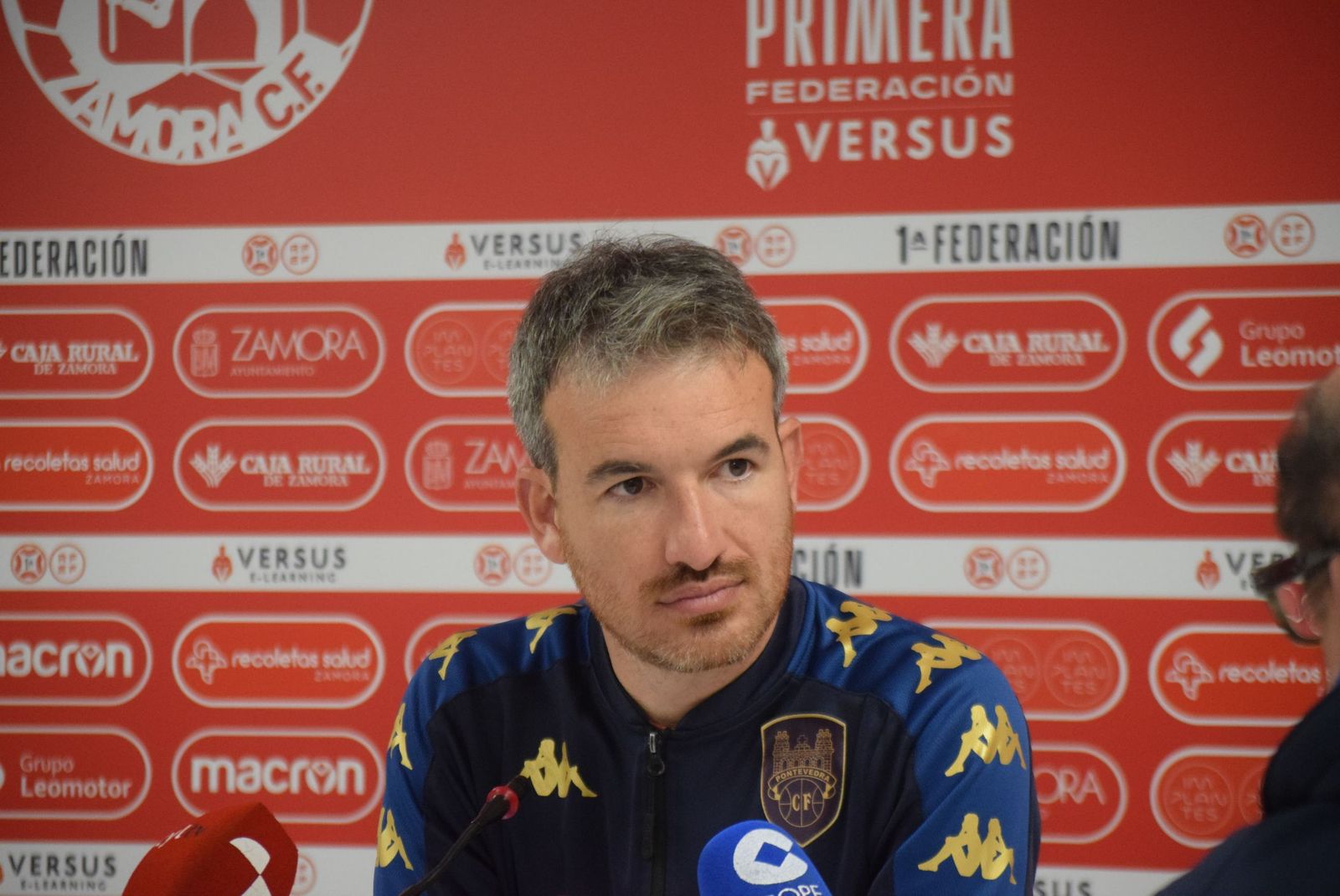 Rubén Domínguez, en rueda de prensa este sábado