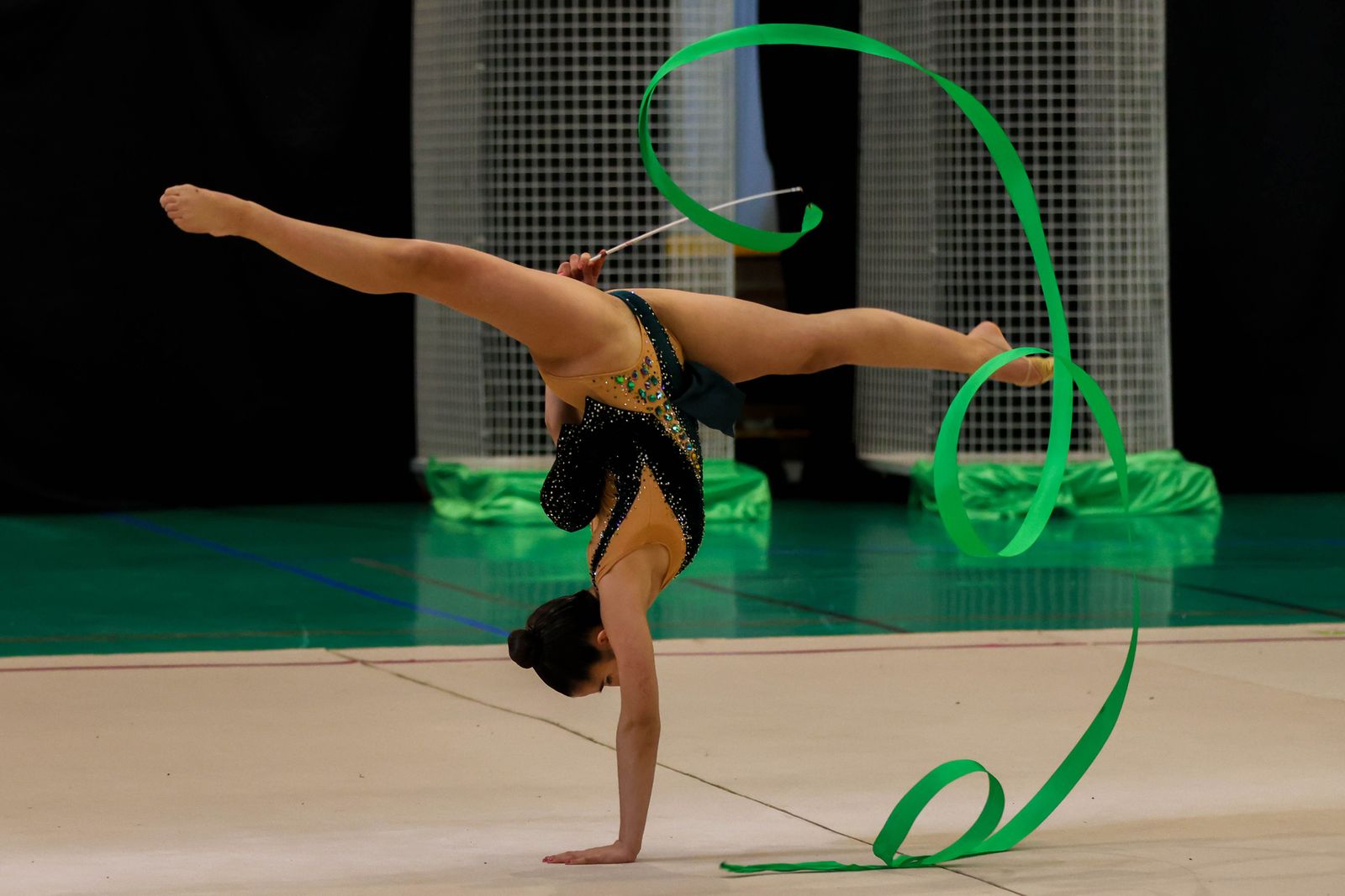 Tres oros y tres platas para el Rítmica Salamanca en la Liga Autonómica de Gimnasia absoluto