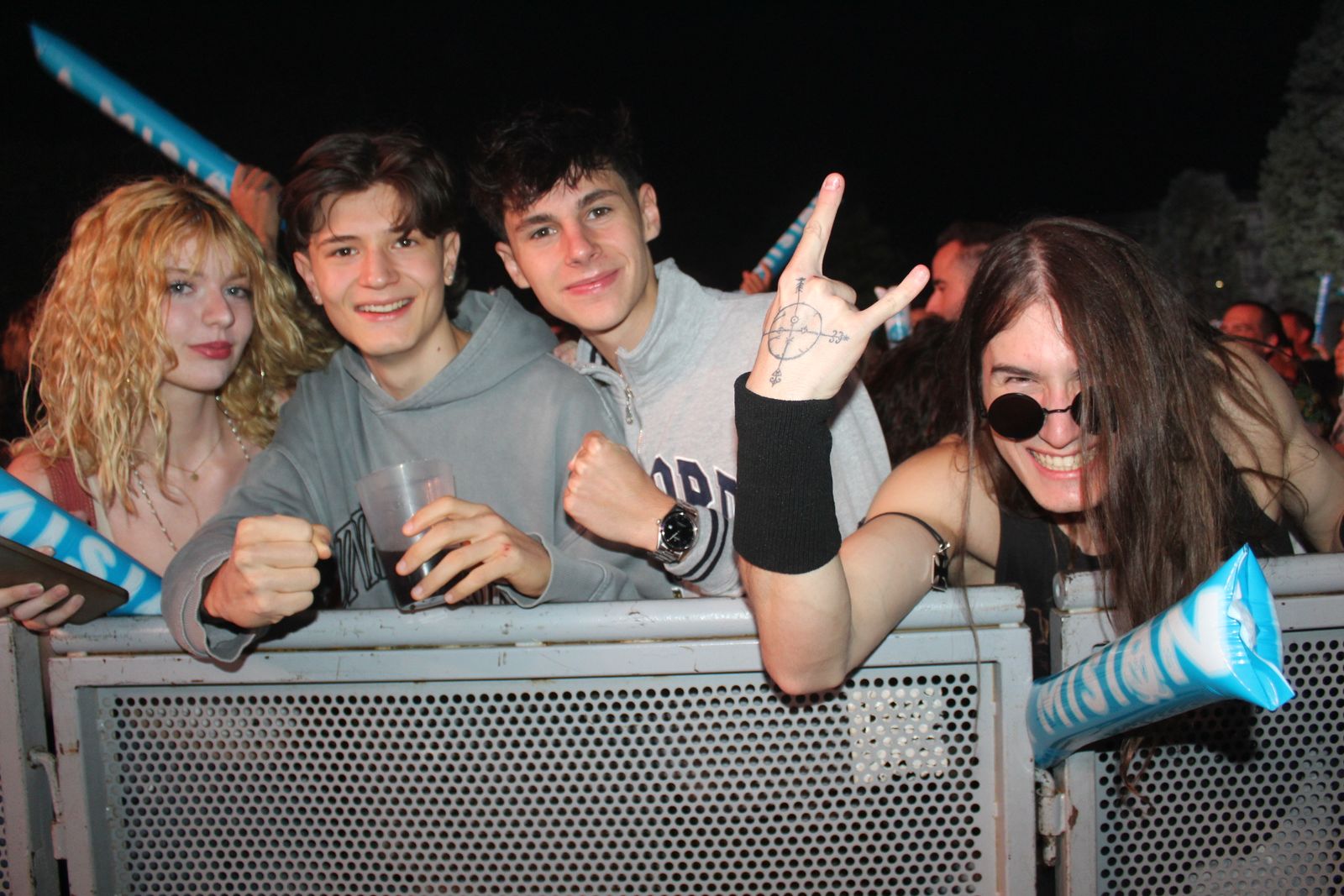 Salamanca de noche, sábado 23 de agosto