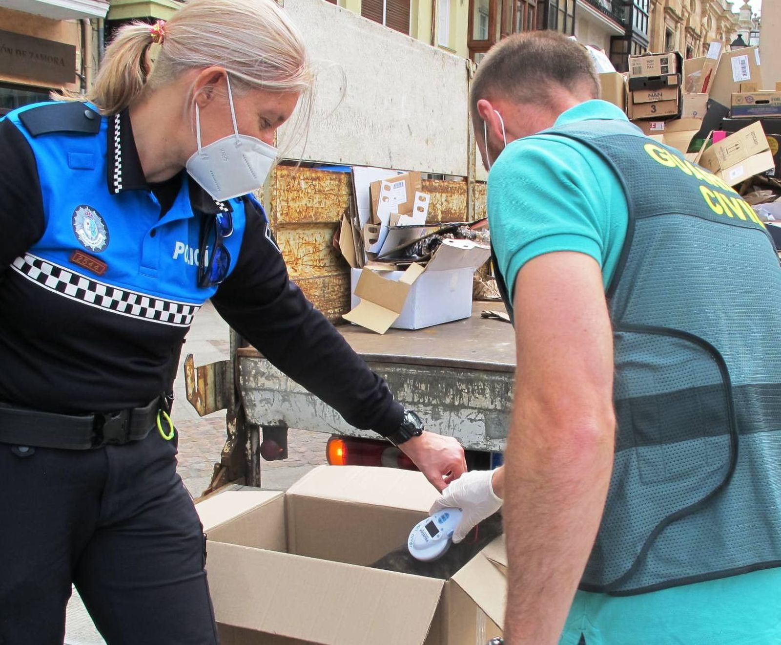 Foto 1 abandono animal