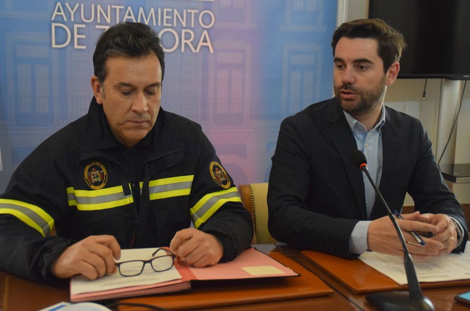 Borrego antidio bomberos zamora