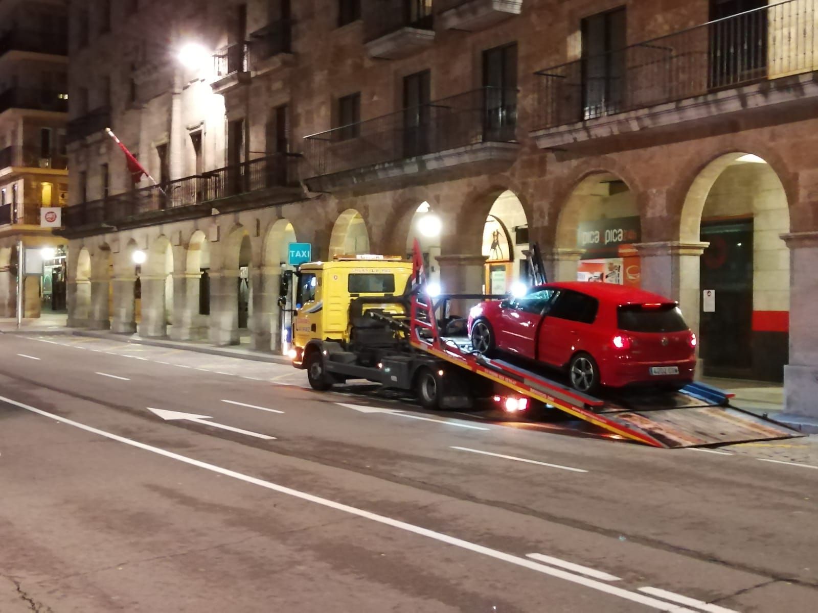 Imagen del coche involucrado en el atropello