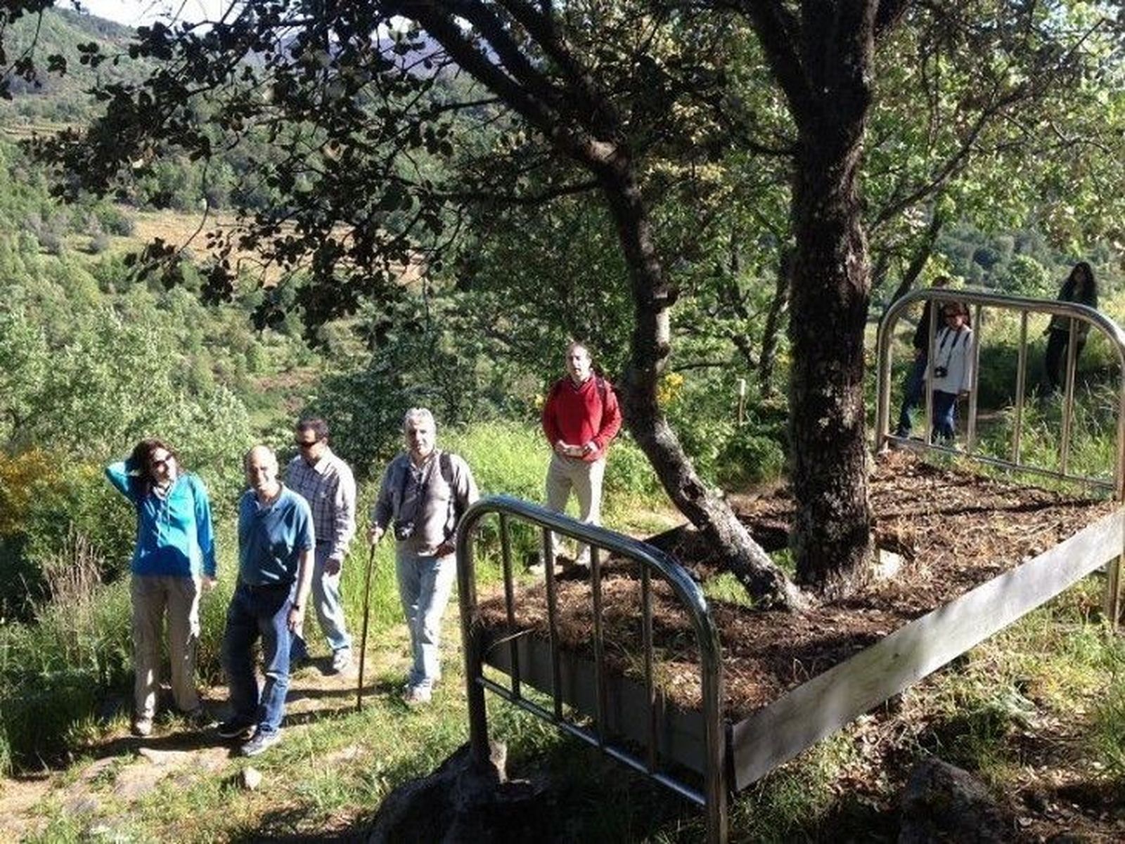 Camino de los Prodigios, simbiosis de arte y naturaleza entre Villanueva del Conde y Miranda del Castañar