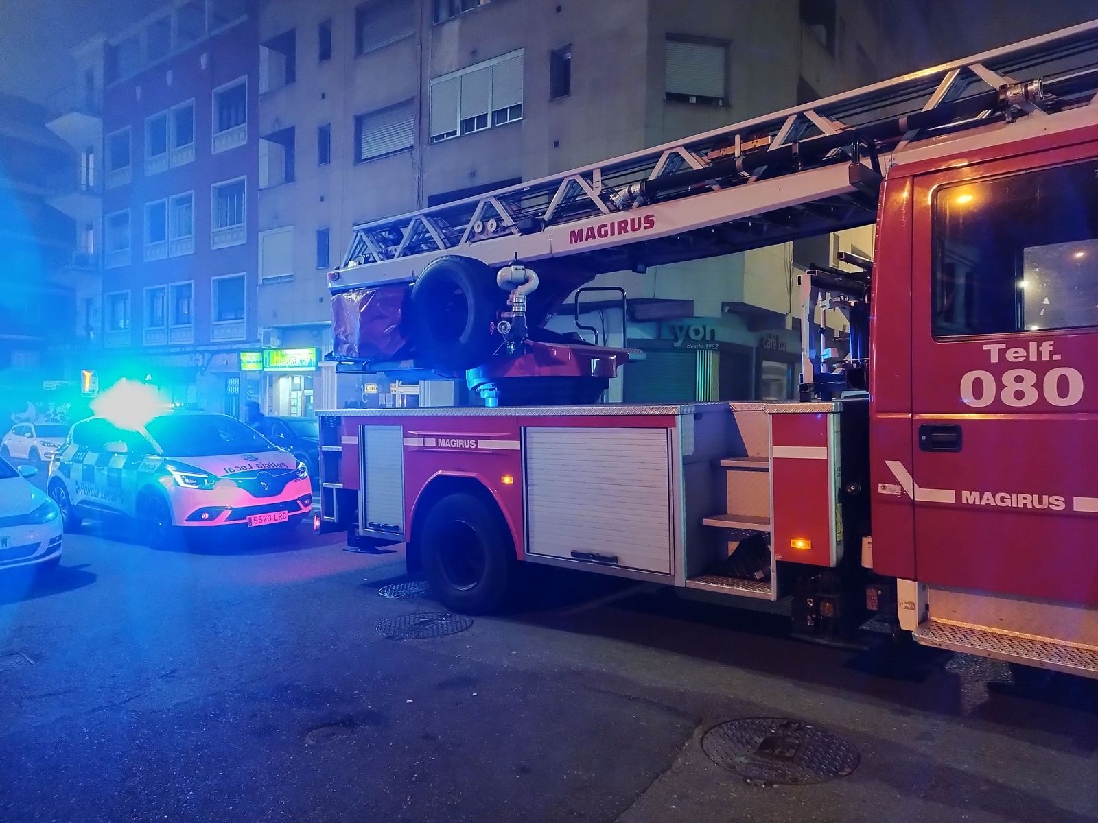 Bomberos y Policía Local, imagen de archivo