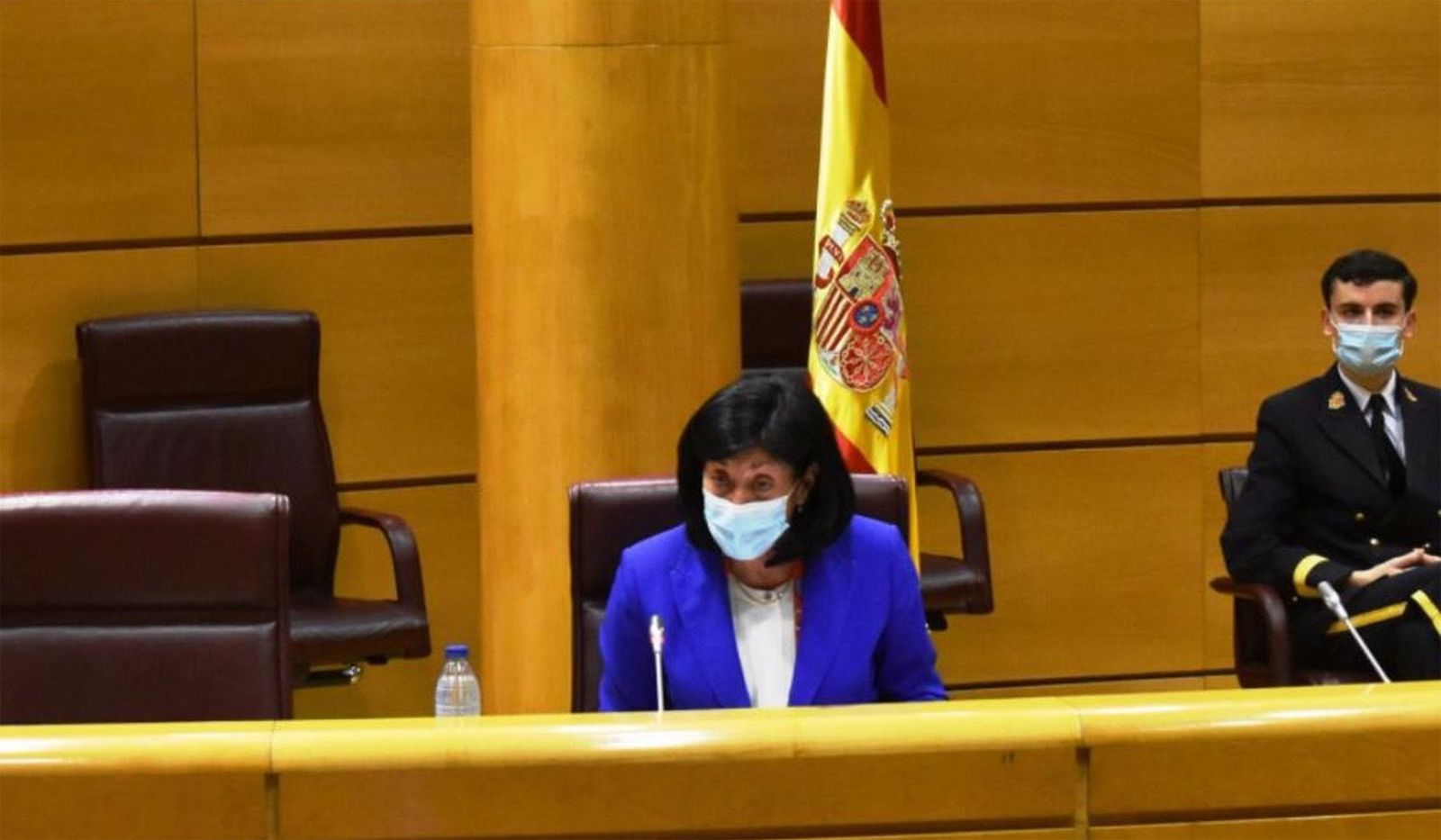 La secretaria de Estado de Defensa Esperanza Casteleiro