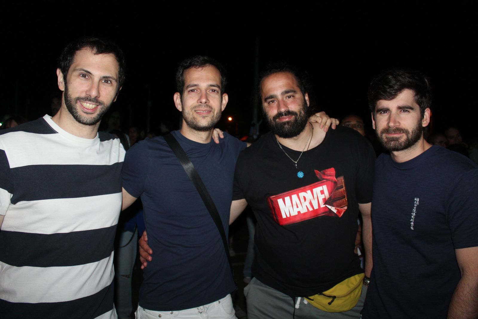 Salamanca de noche, viernes 25 de julio