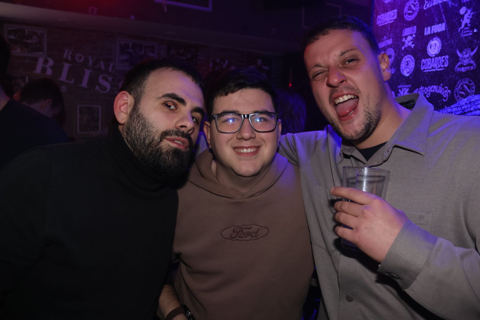 Salamanca de noche, sábado 17 de enero