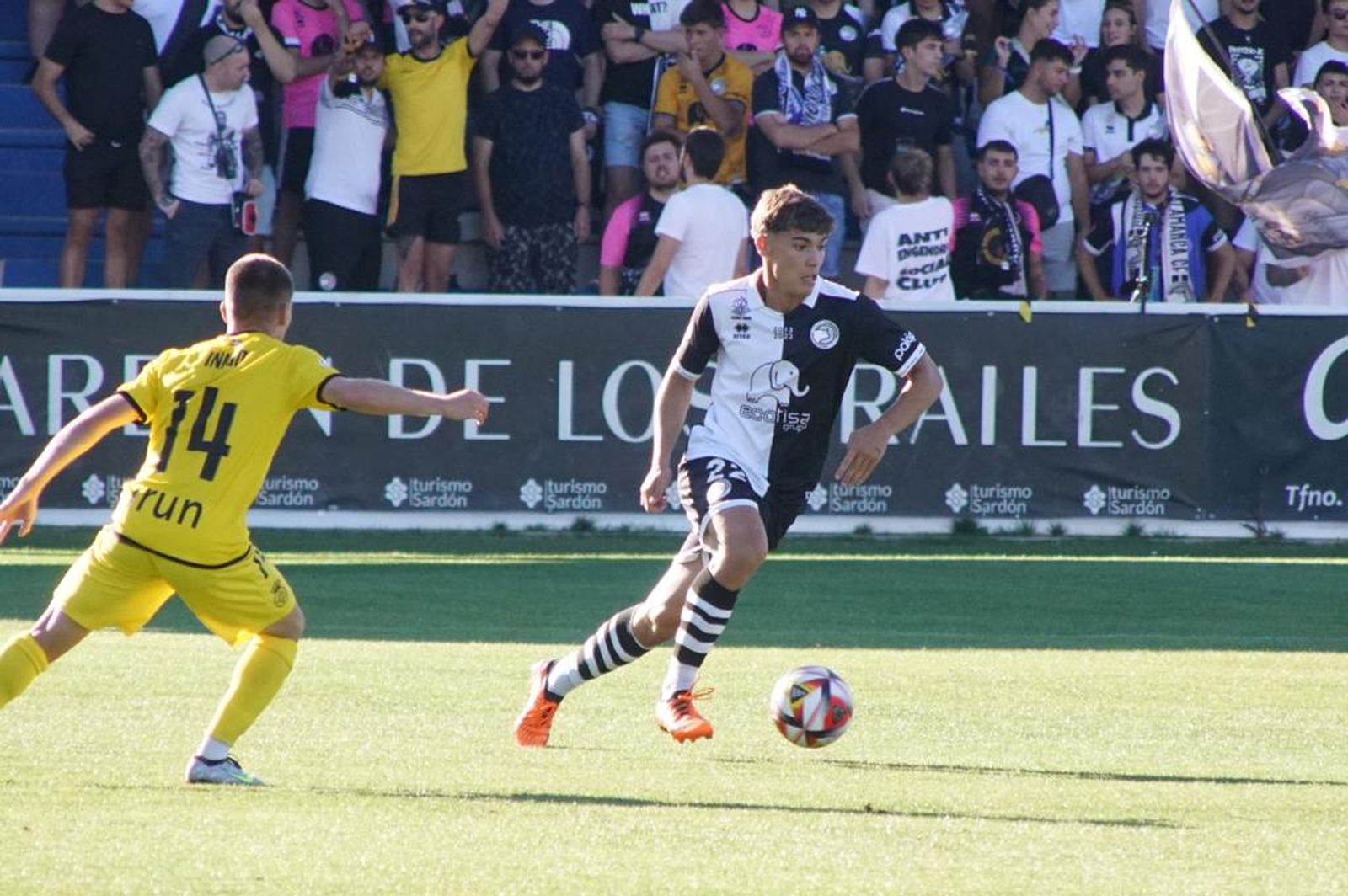 Carlos Giménez, ante el Real Unión | FOTO JUANES