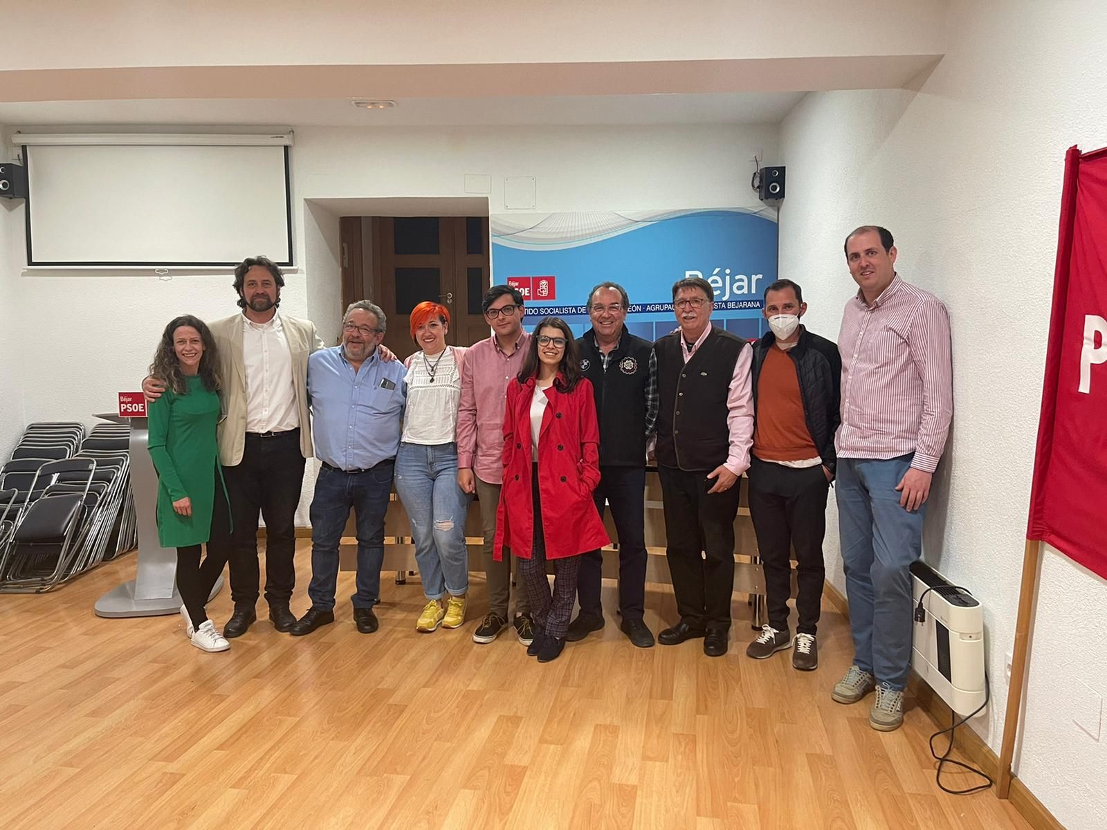 Nueva Comisión Ejecutiva Local PSOE Béjar.