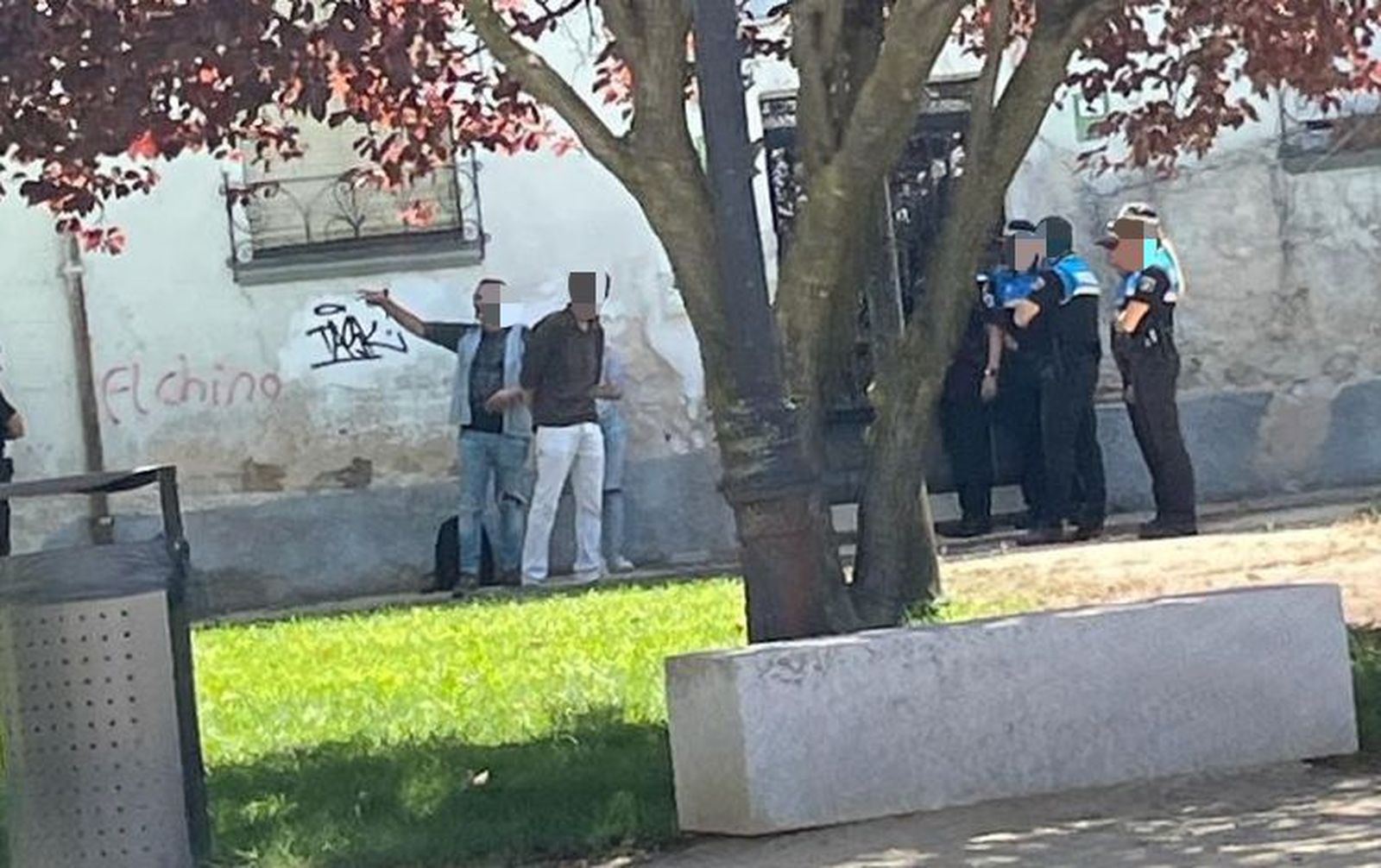 Momento de un desalojo de okupas en Zamora. Archivo