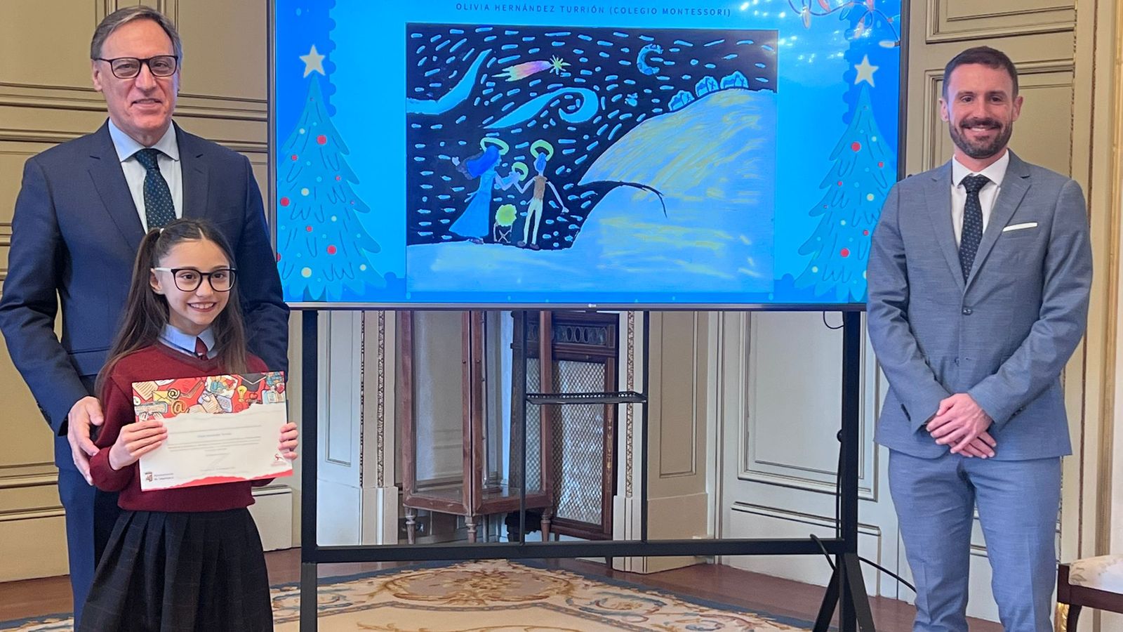 II concurso escolar ‘Postal Navideña’