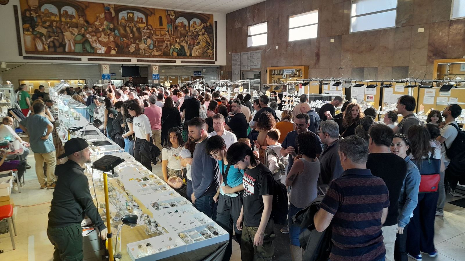 Feria de Minerales de la Universidad de Salamanca