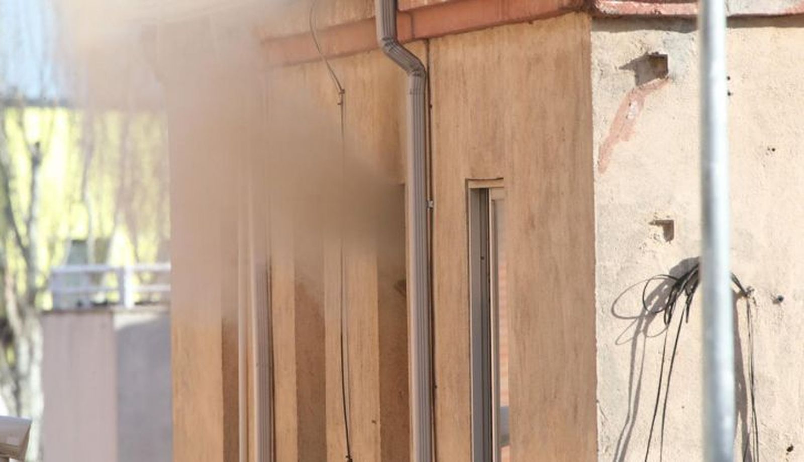 Incendio en una vivienda de la calle San Arcadio