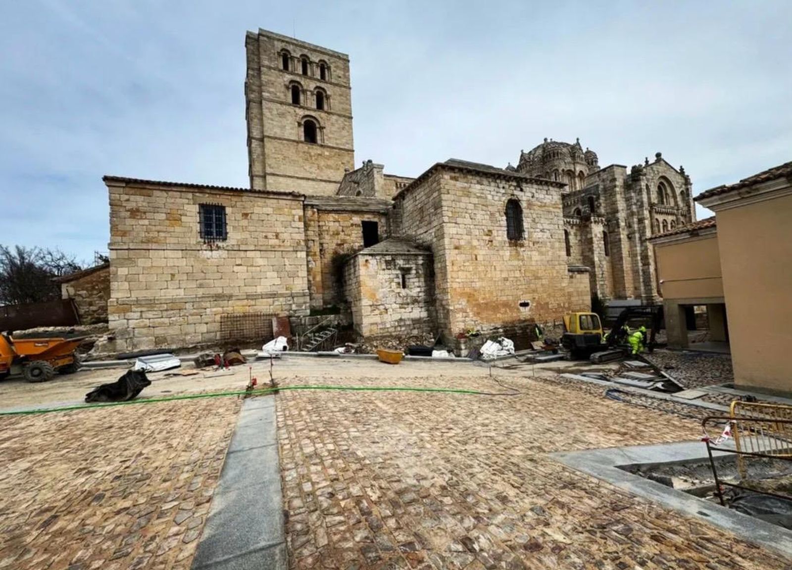 Estado actual de la zona de obras