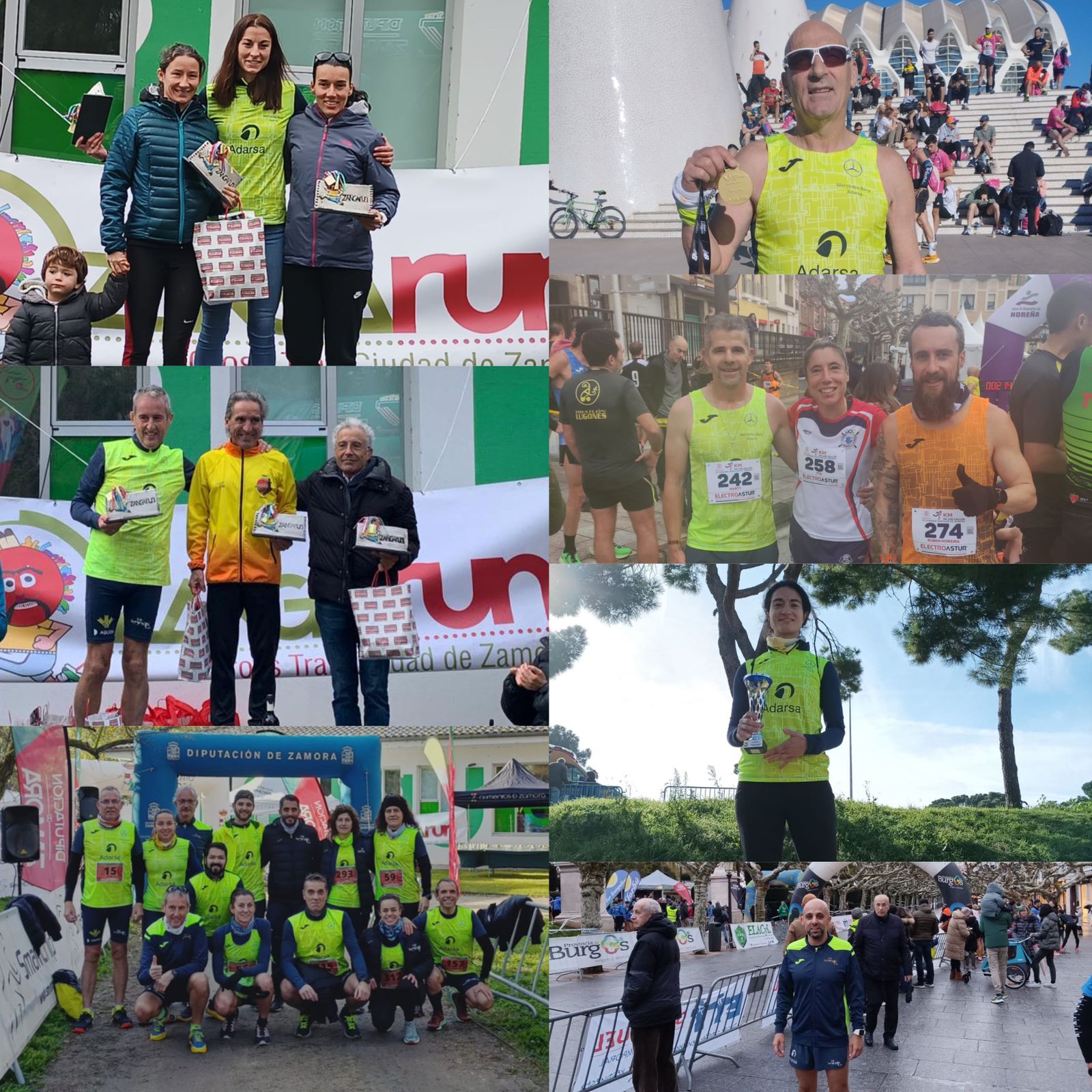 El CD Zamora Corre disfruta del Zangarun y se deja ver por distintos puntos del panorama nacional.