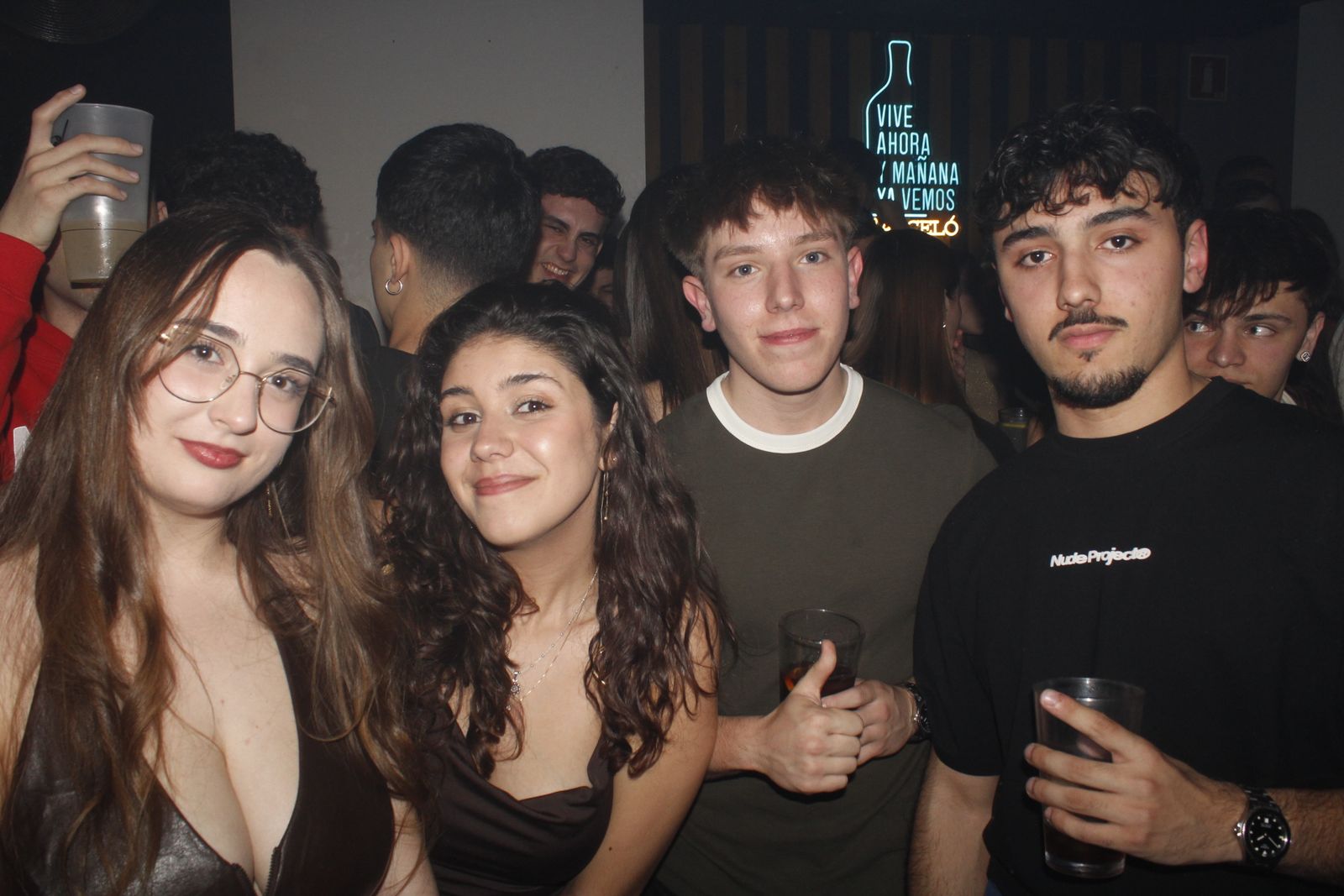 Salamanca de noche, sábado 4 de abril