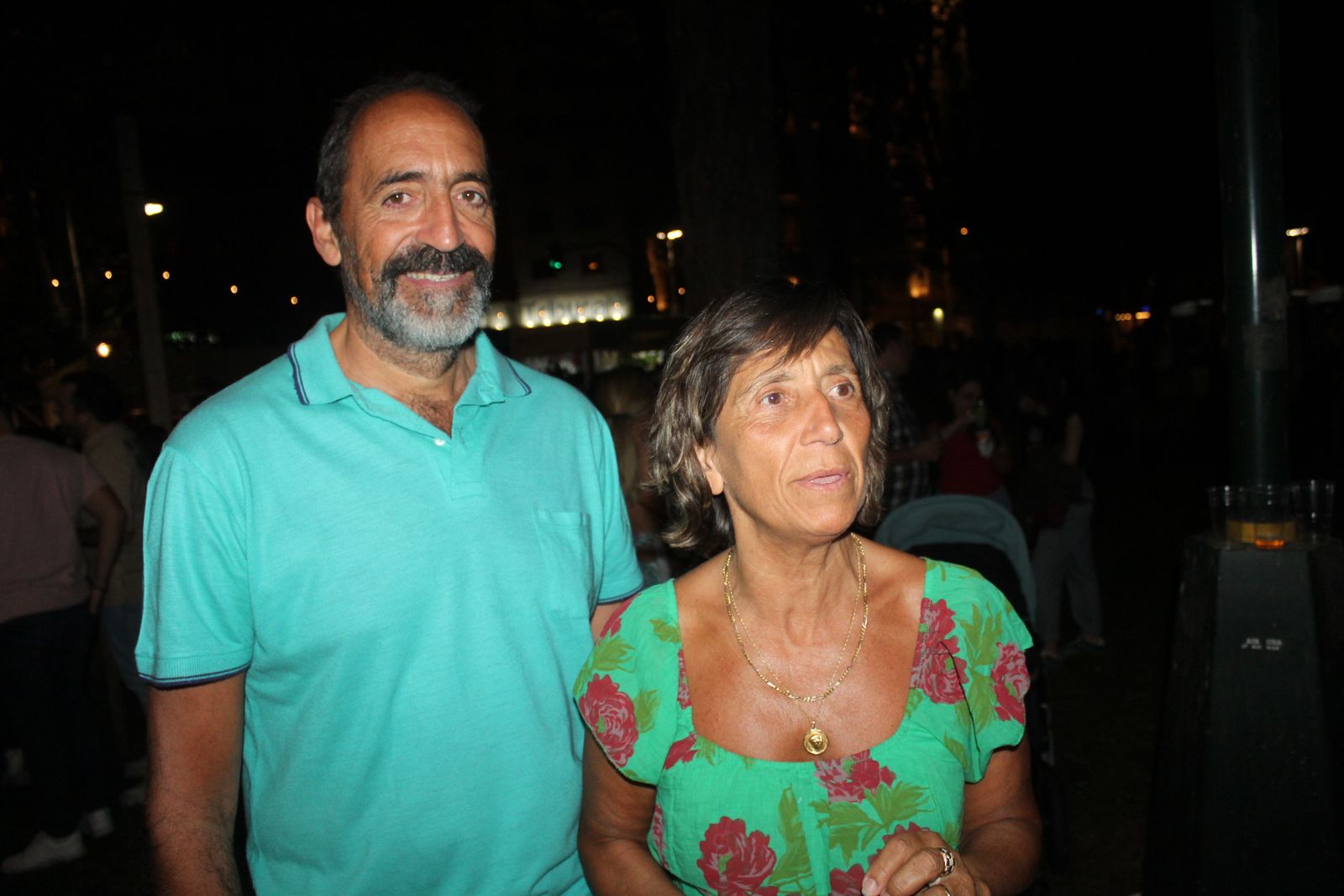 Ambiente en la Feria de Día en la tarde de este sábado