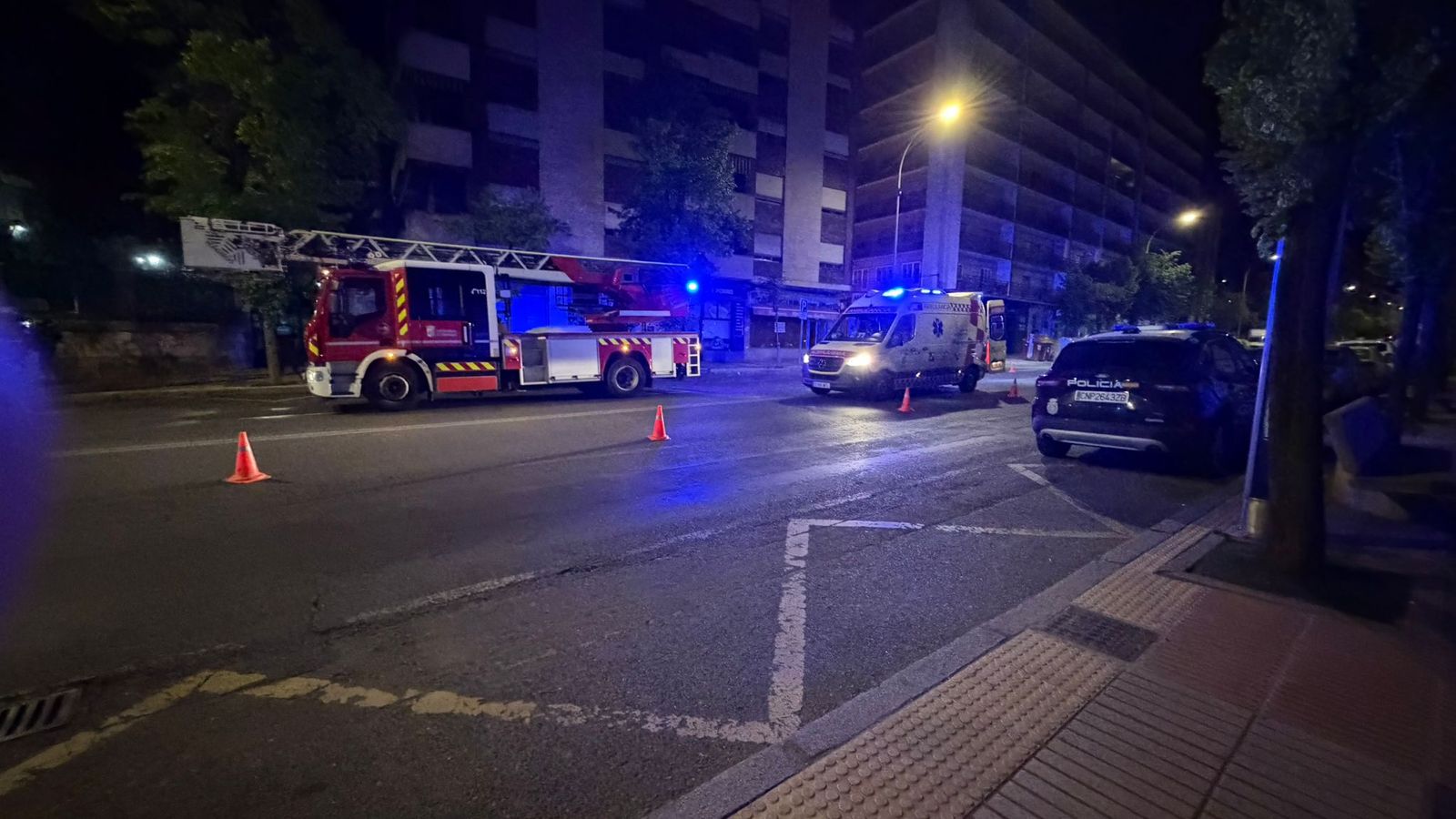 Incendio Paseo de la Estación