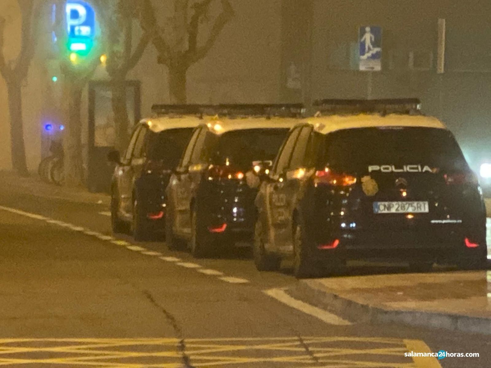 Policía Nacional en el Hospital