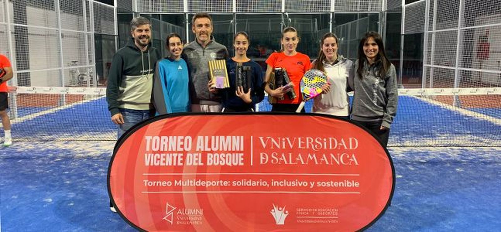 Alumni-Universidad de Salamanca celebra una nueva edición solidaria del Torneo Alumni Vicente del Bosque en Zamora