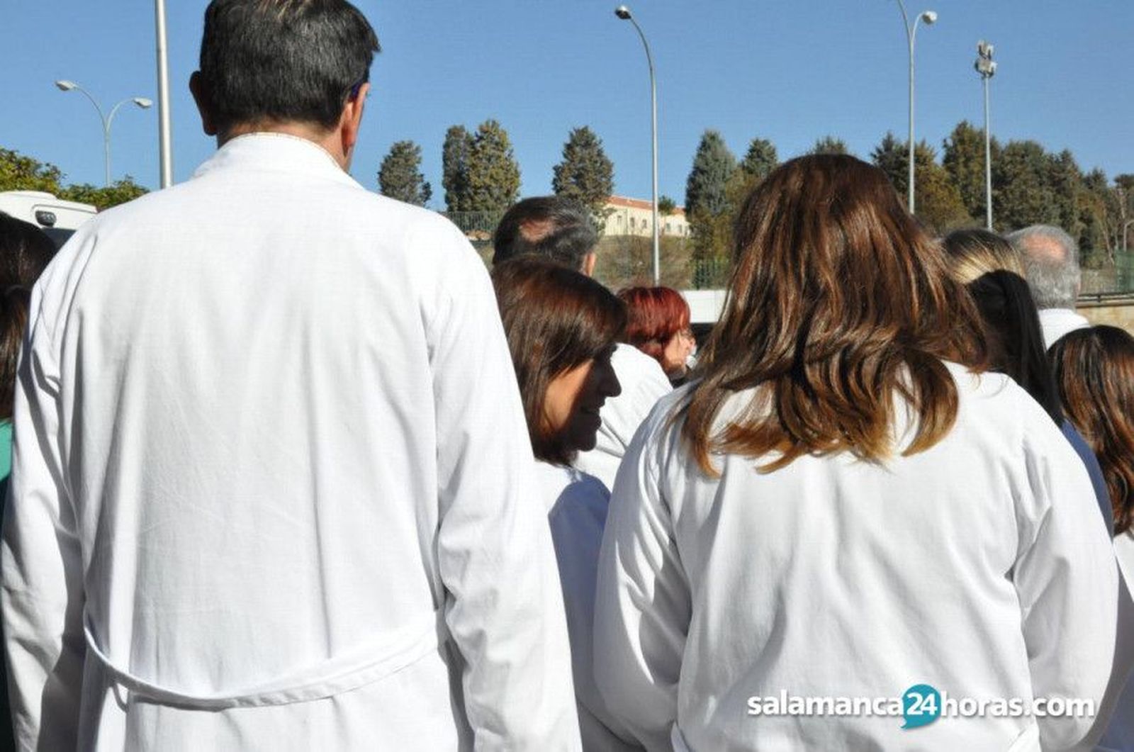 Trabajadores sanitarios