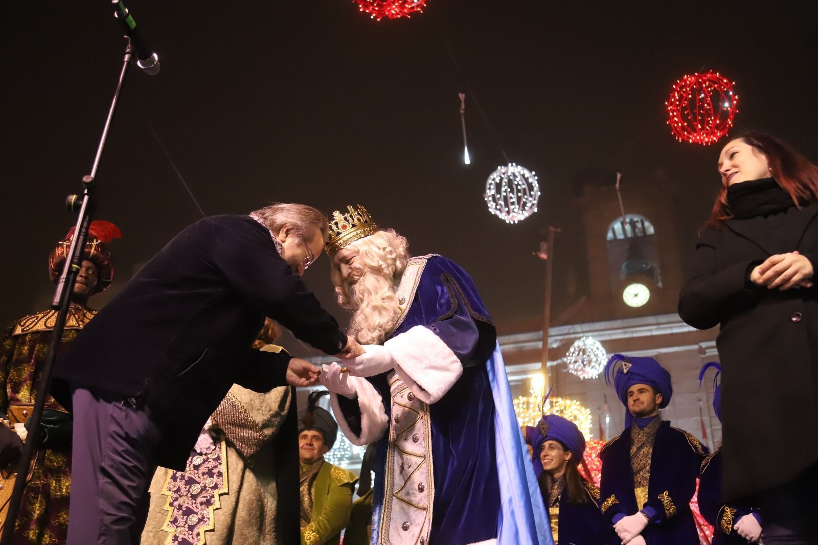 Guarido entrega las llaves a los Reyes Magos en Zamora
